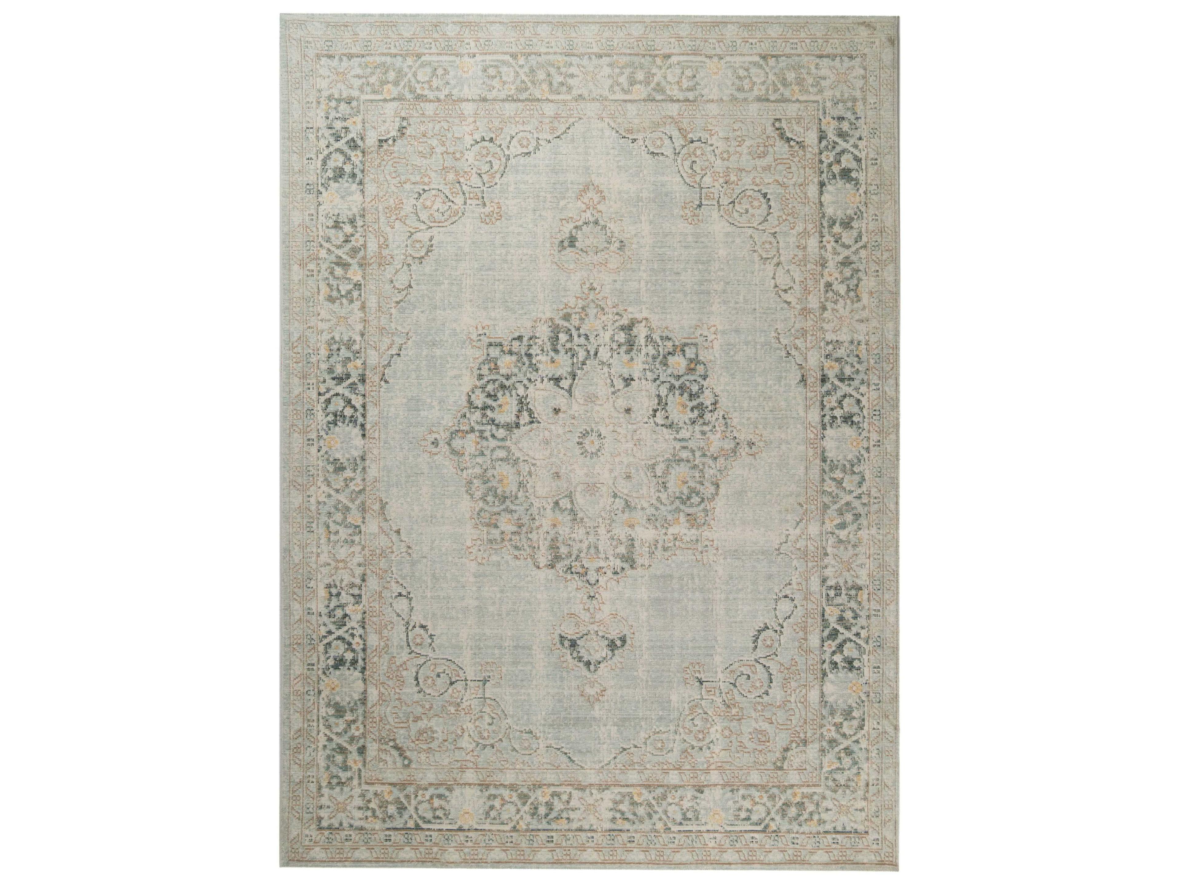 Narcenia Bordered Area Rug