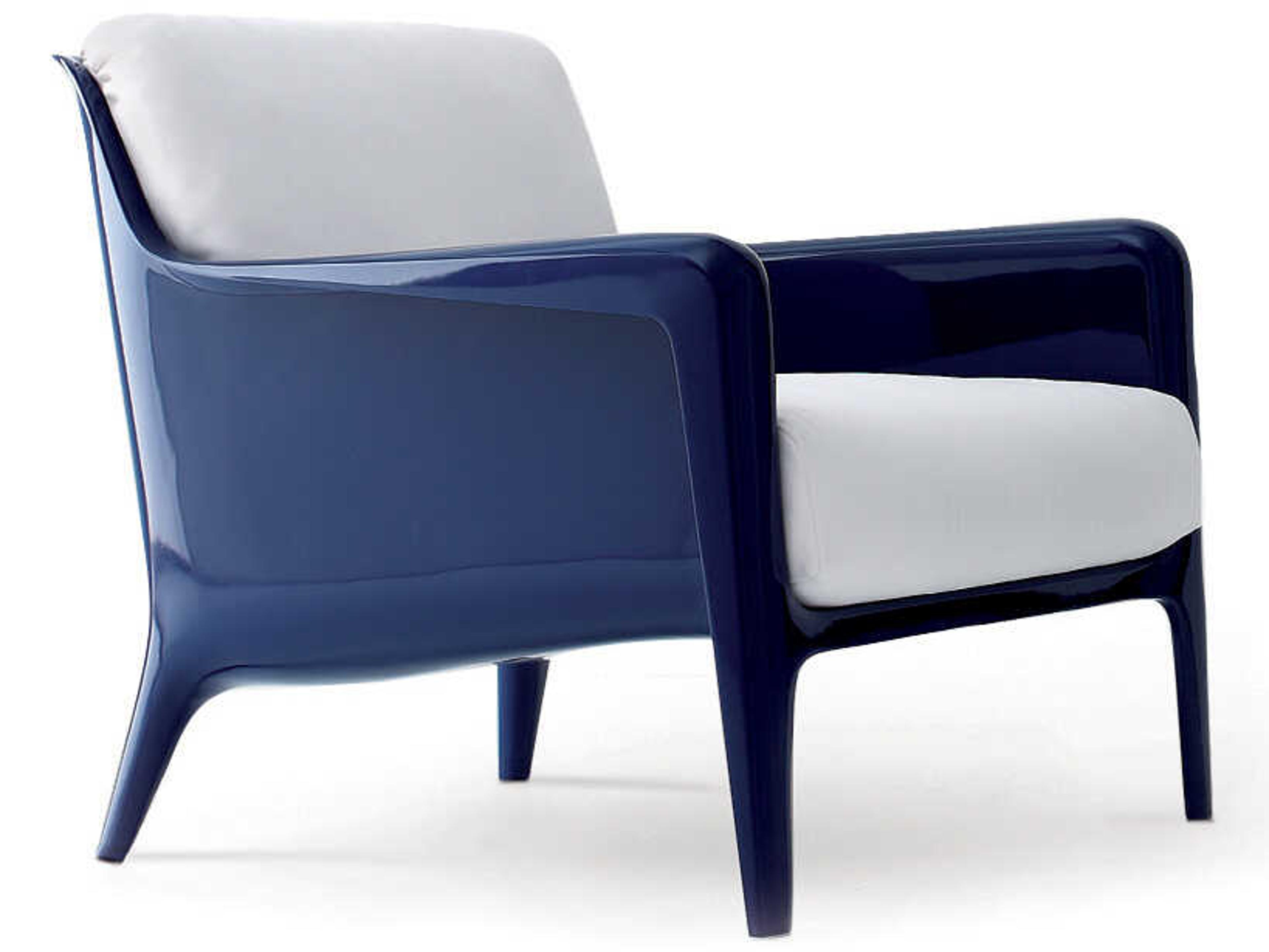 Cocca Lounge Armchair Glossy Modern