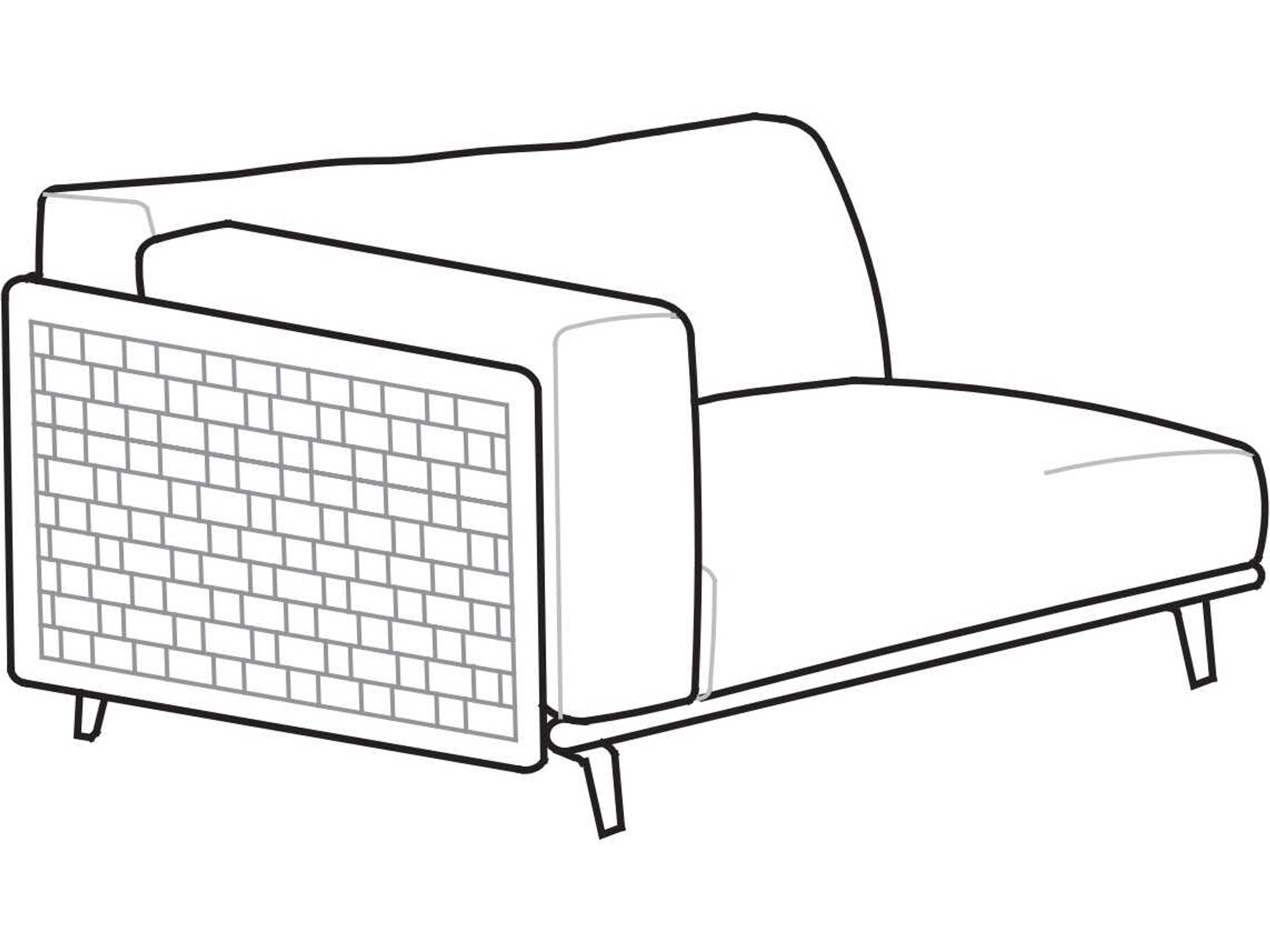 Hug High Back Armchair Modern Welcoming