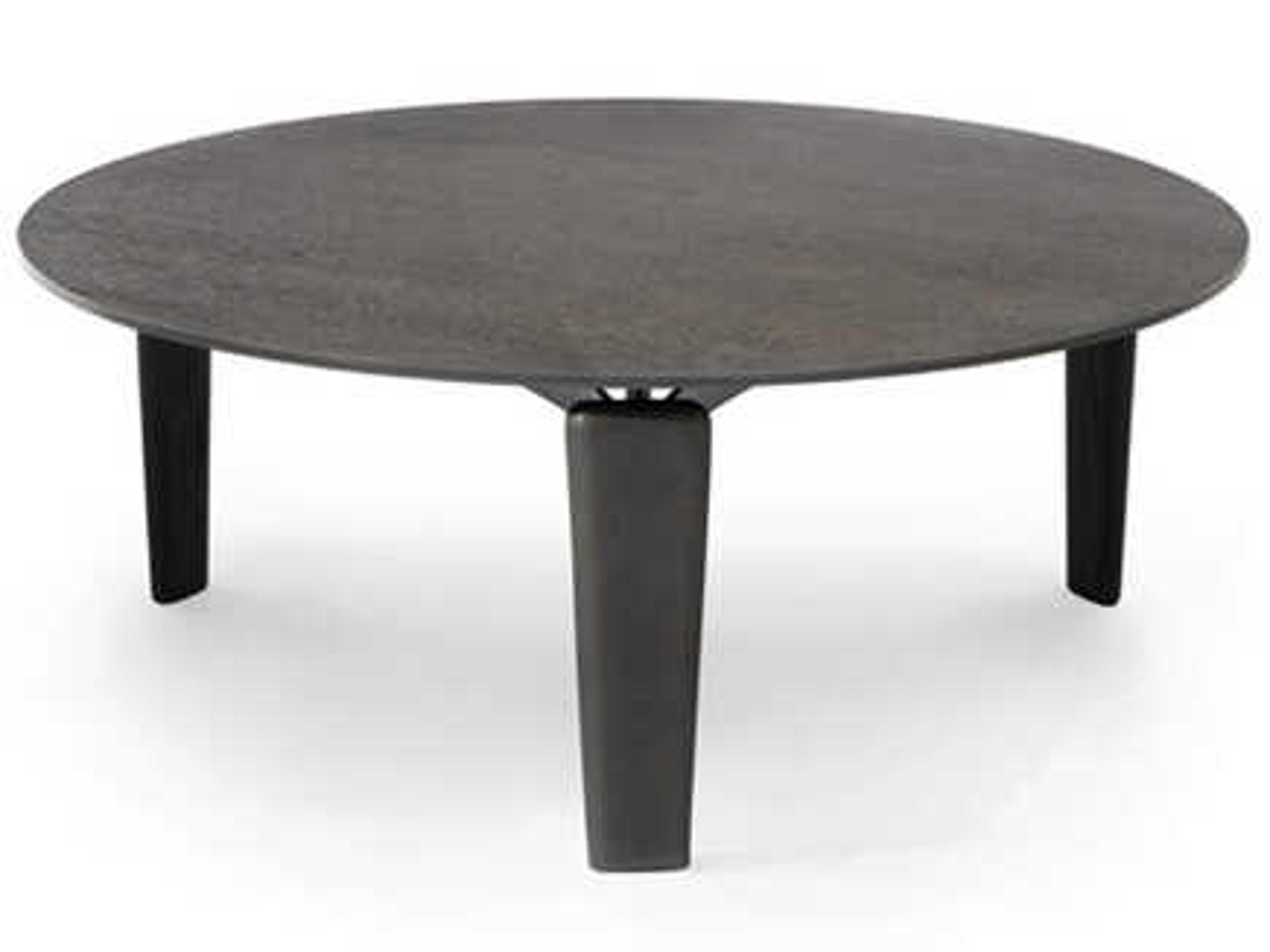 Arflex Tablet Round Marble Coffee Table