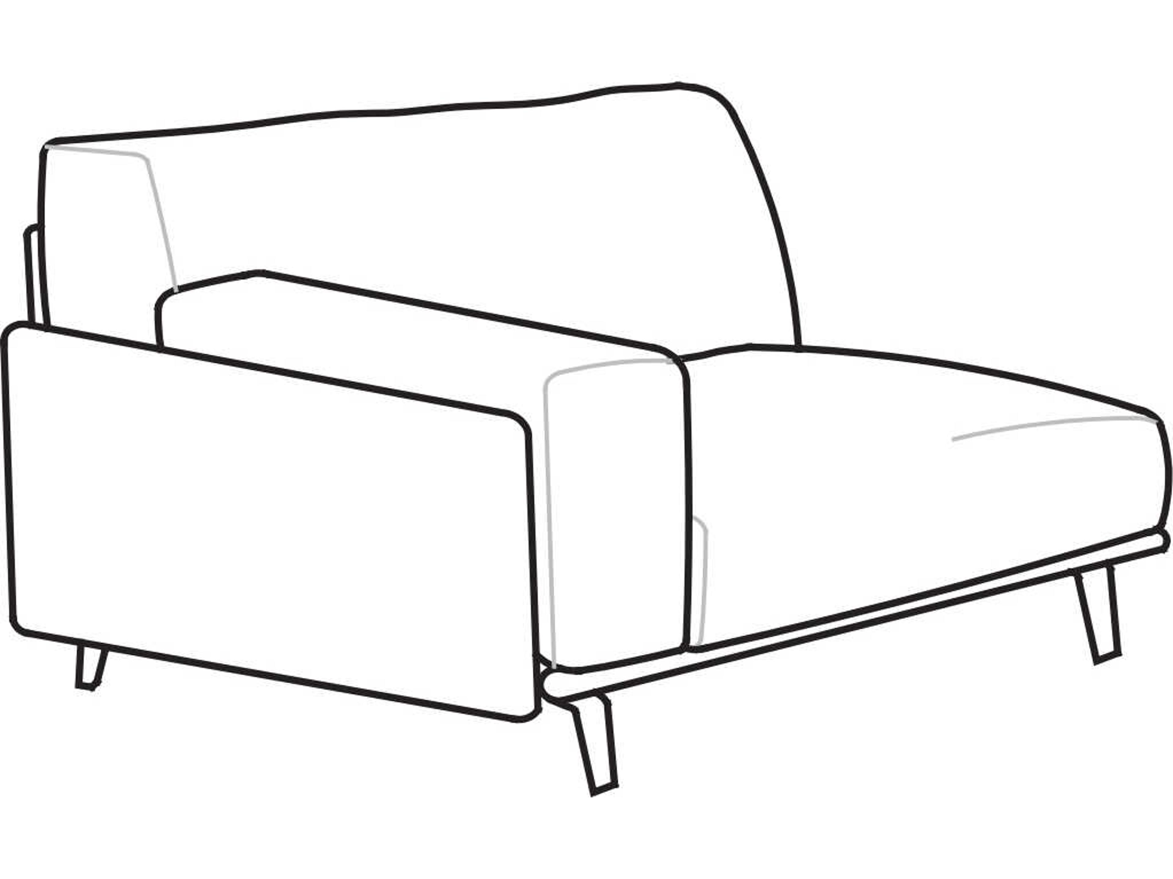 Hug High Back Armchair Welcoming Modern Lounge Chair