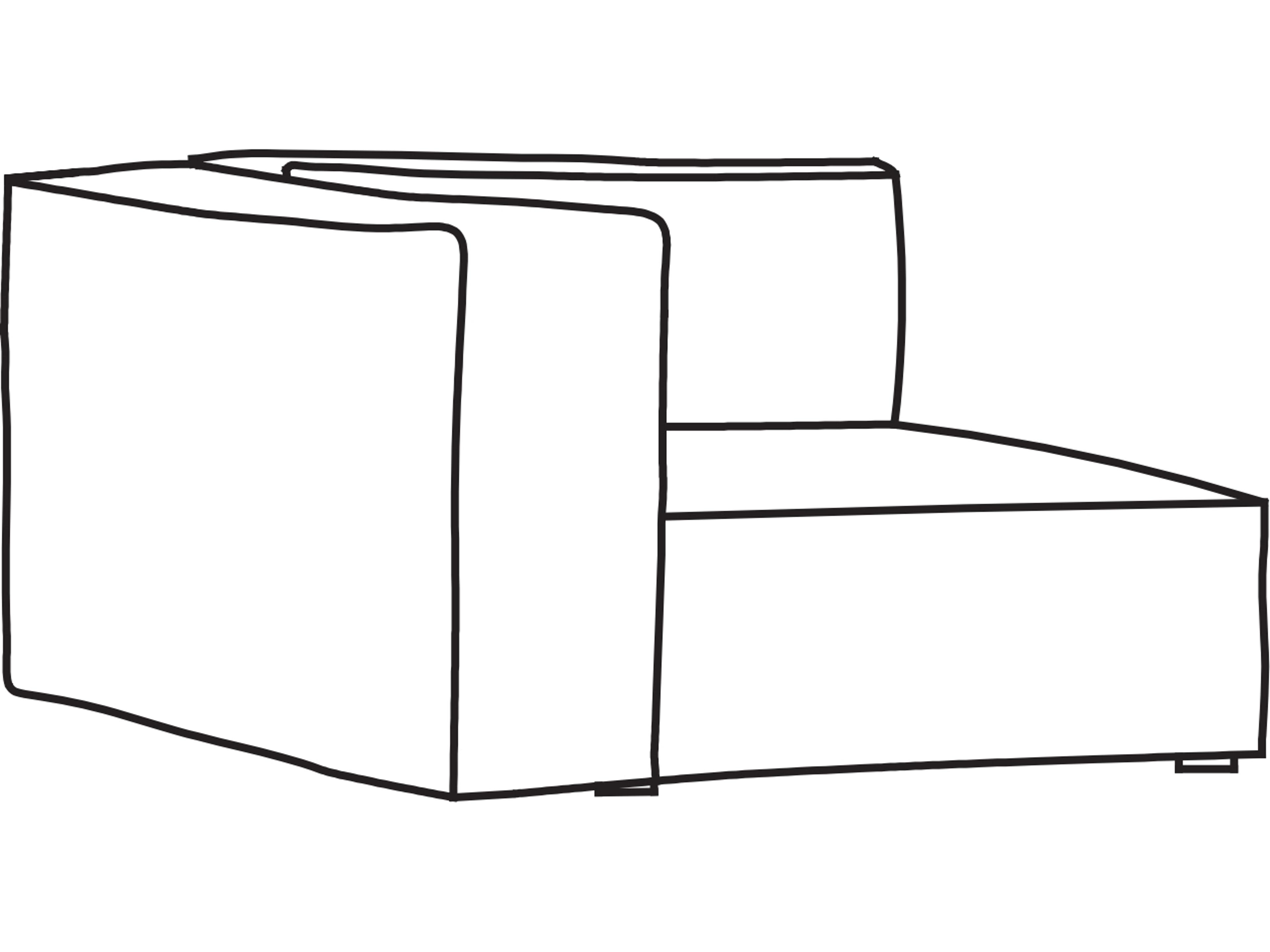 Marechiaro Corner Sofa Module by Mario Marenco