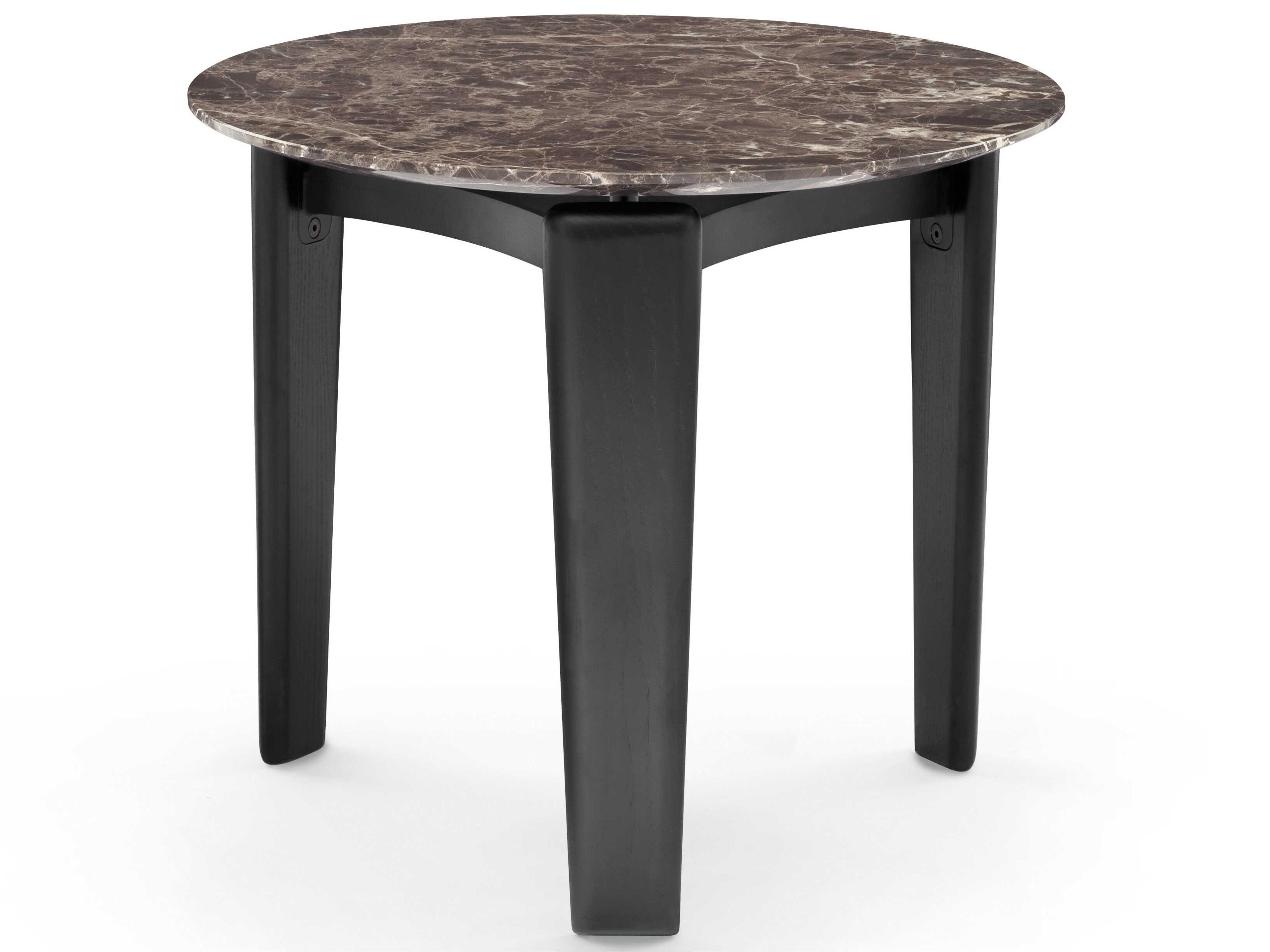 Arflex Tablet Round Marble End Table