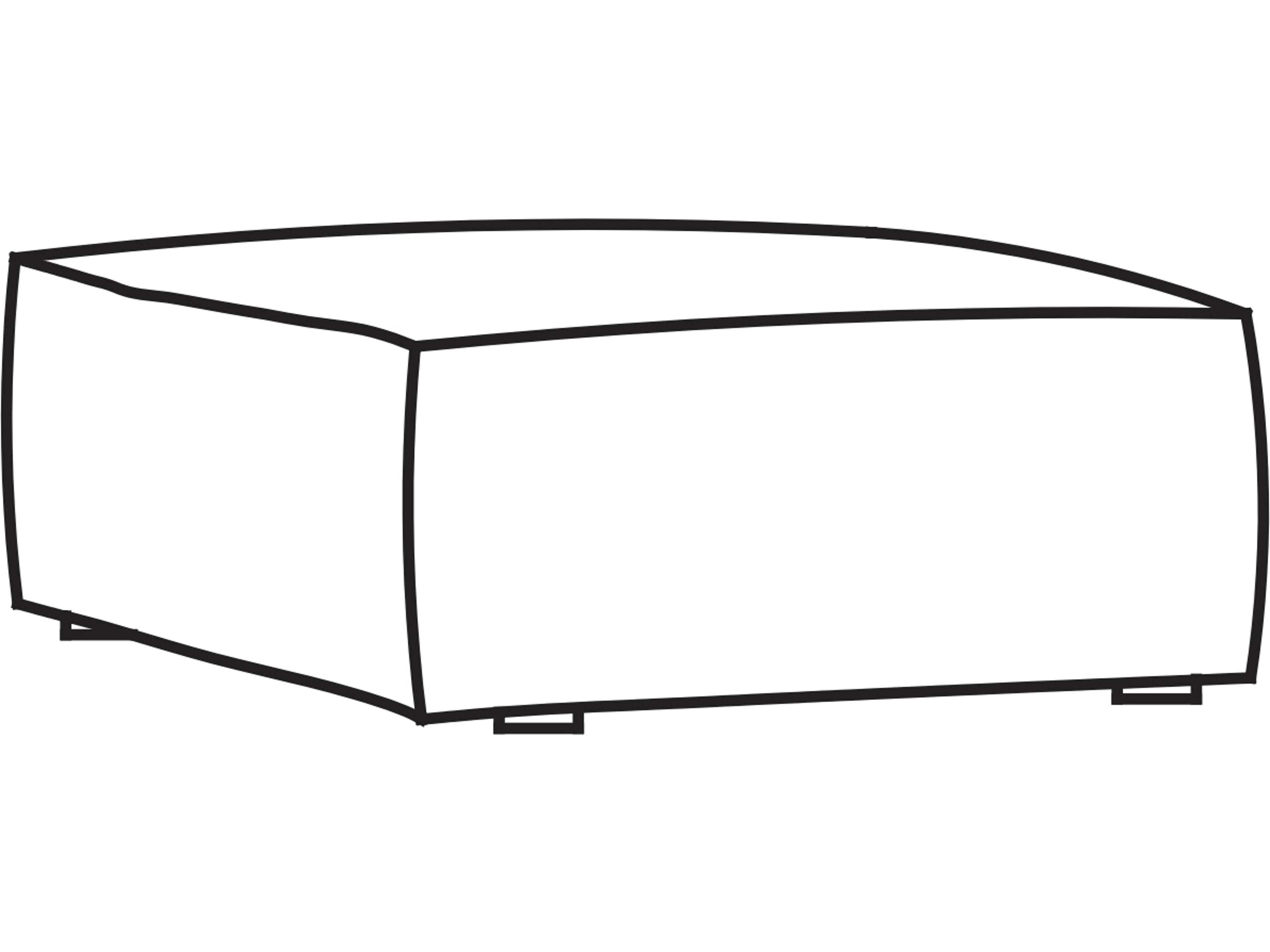 Marechiaro Pouf Large Modular Ottoman