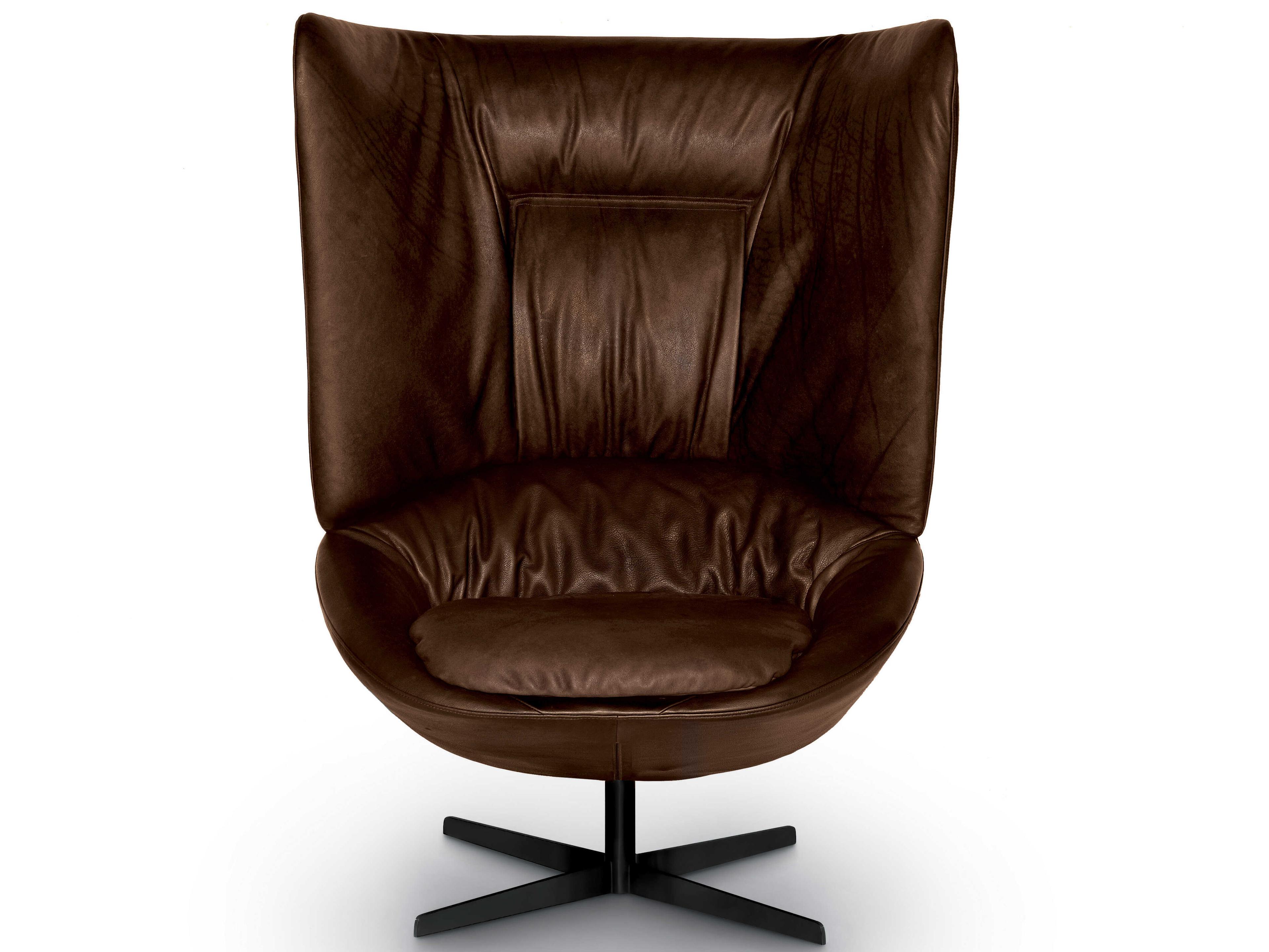 Ladle High Back Armchair Modern Swivel Chair