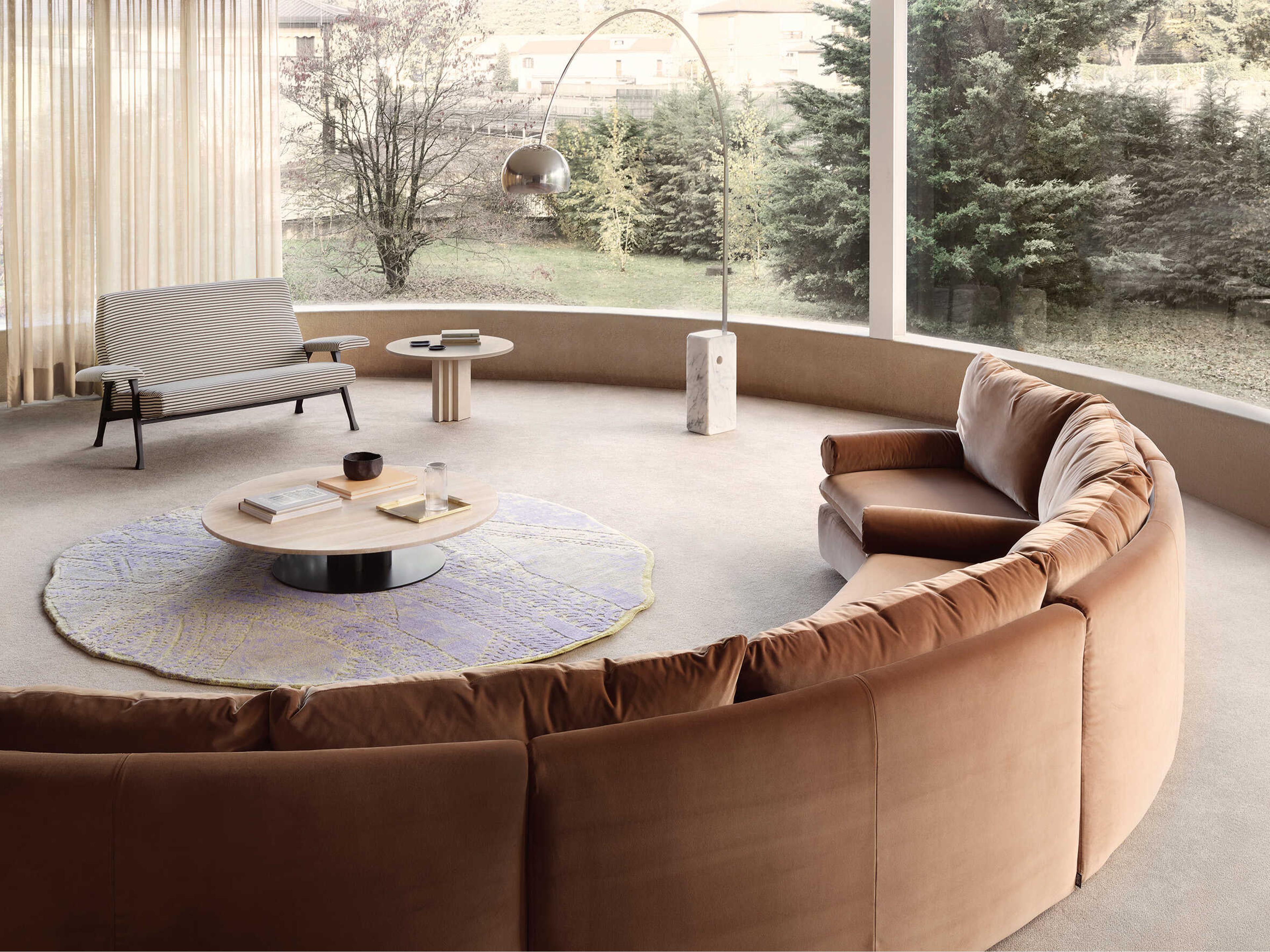 Arflex Hall Upholstered Sofa