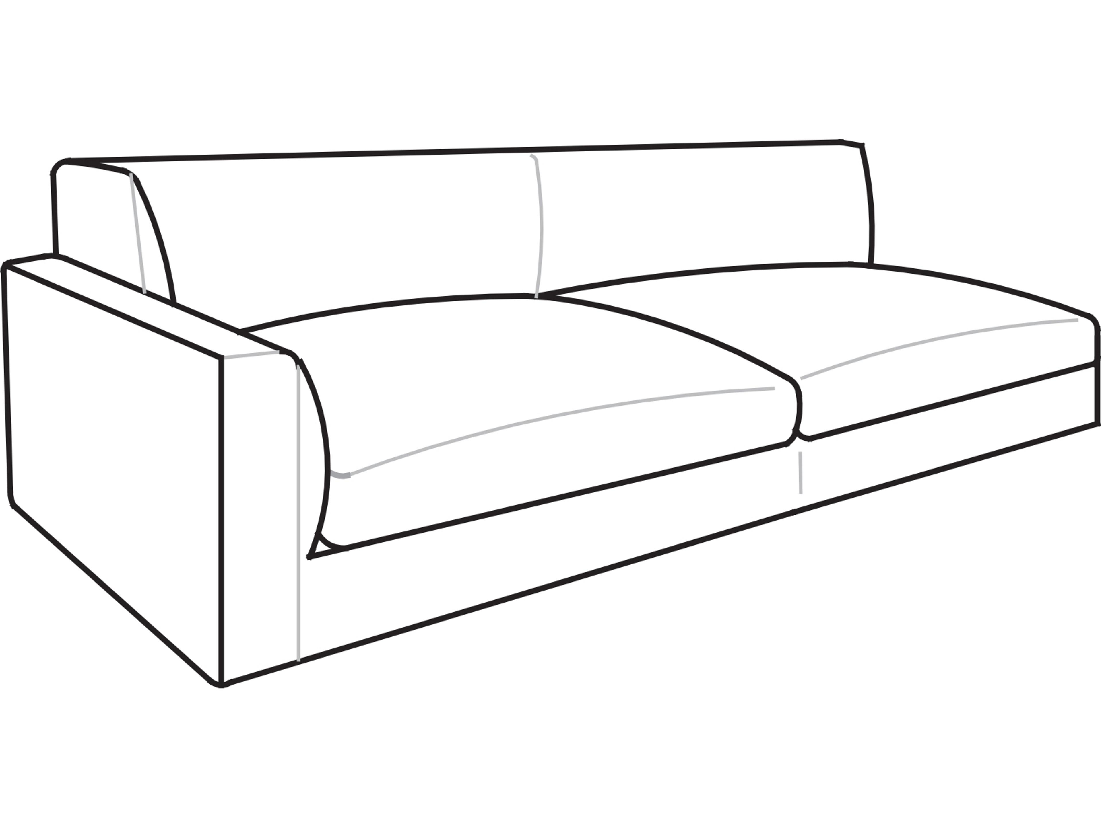 Claudine Sofa Modern Upholstered