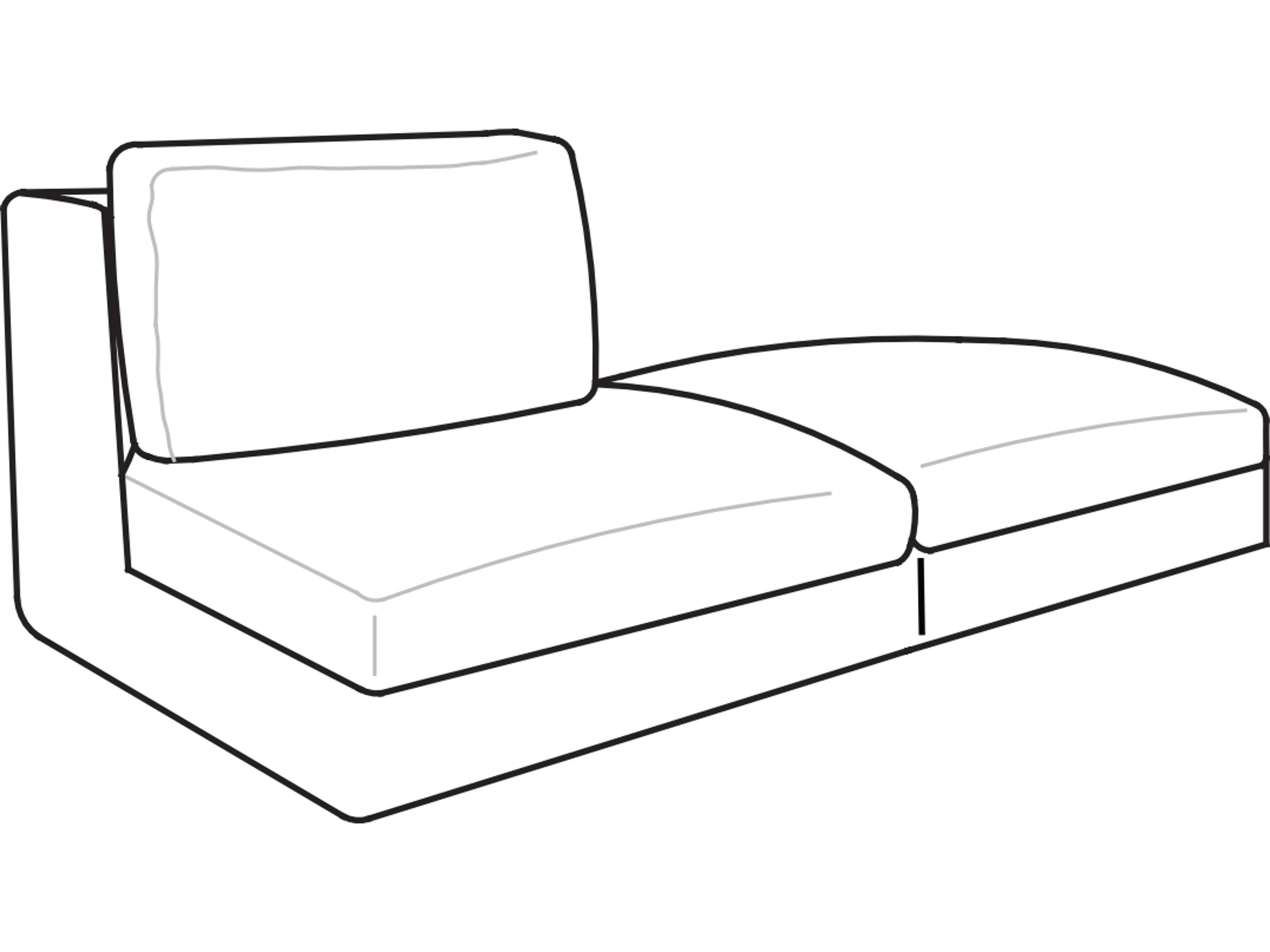 SOFFIO Modular Sofa Contemporary Customizable