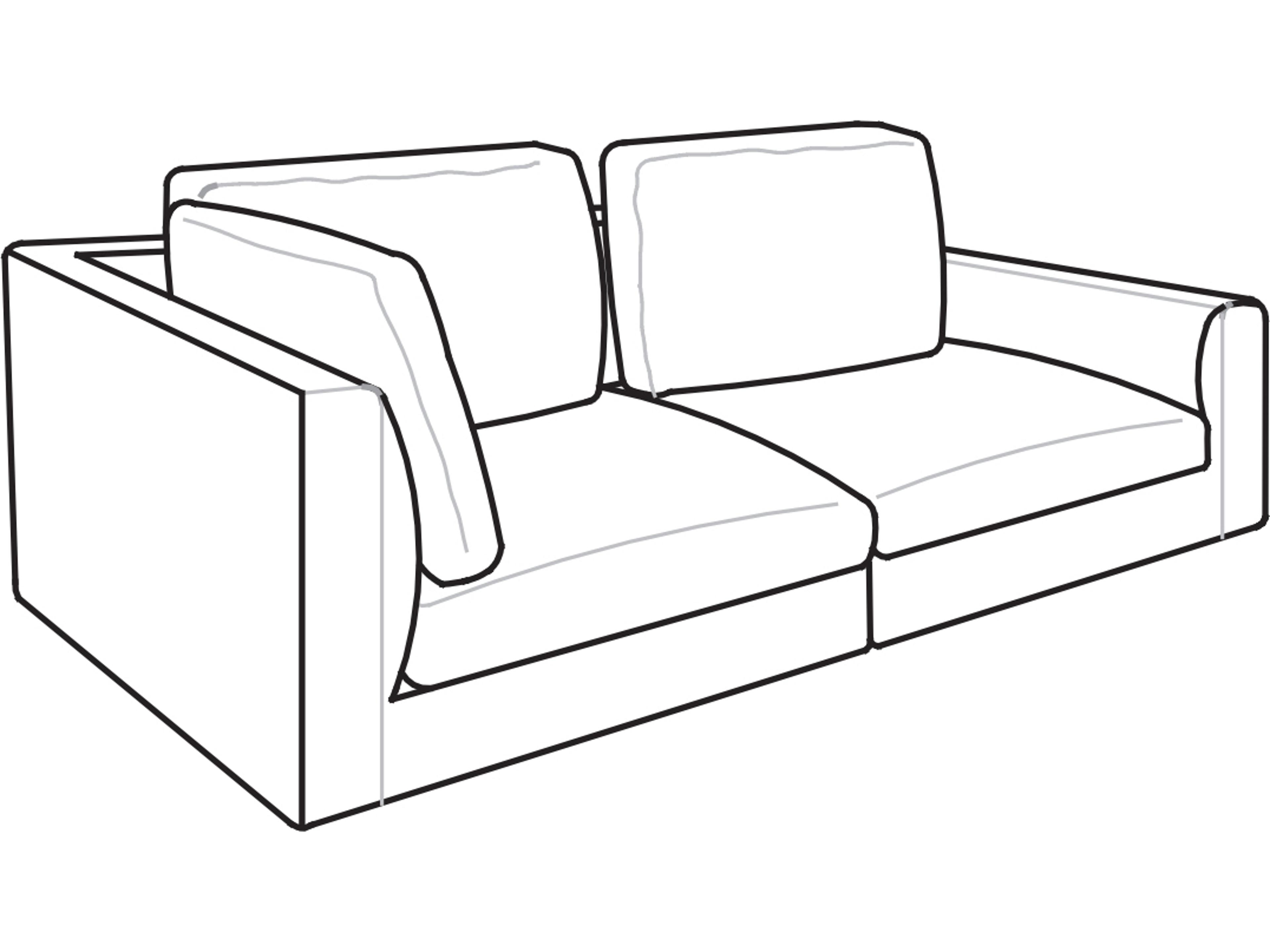 Rendez-Vous Corner Sofa Sectional Modular