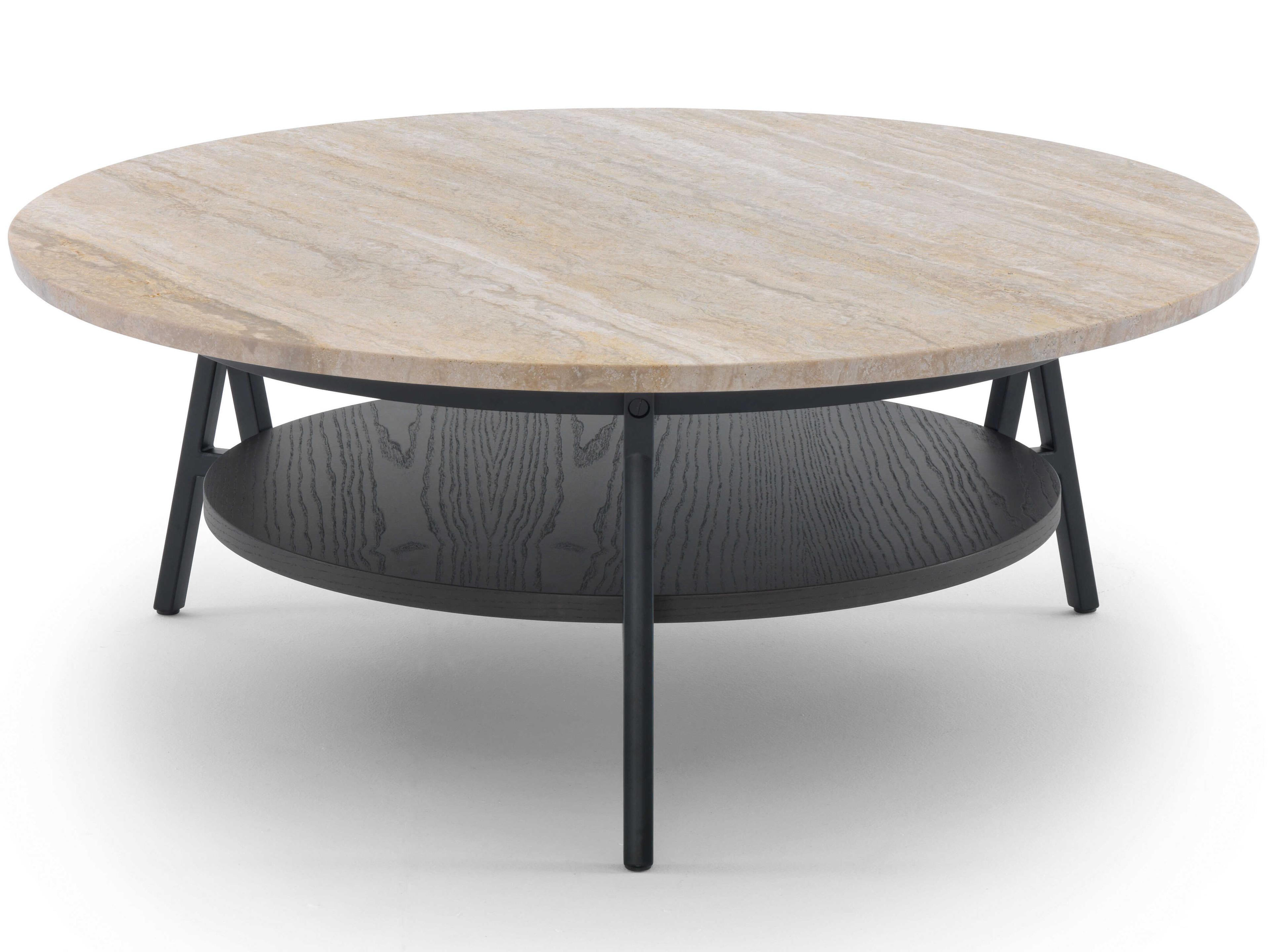 Arflex Cradle Round Marble Coffee Table