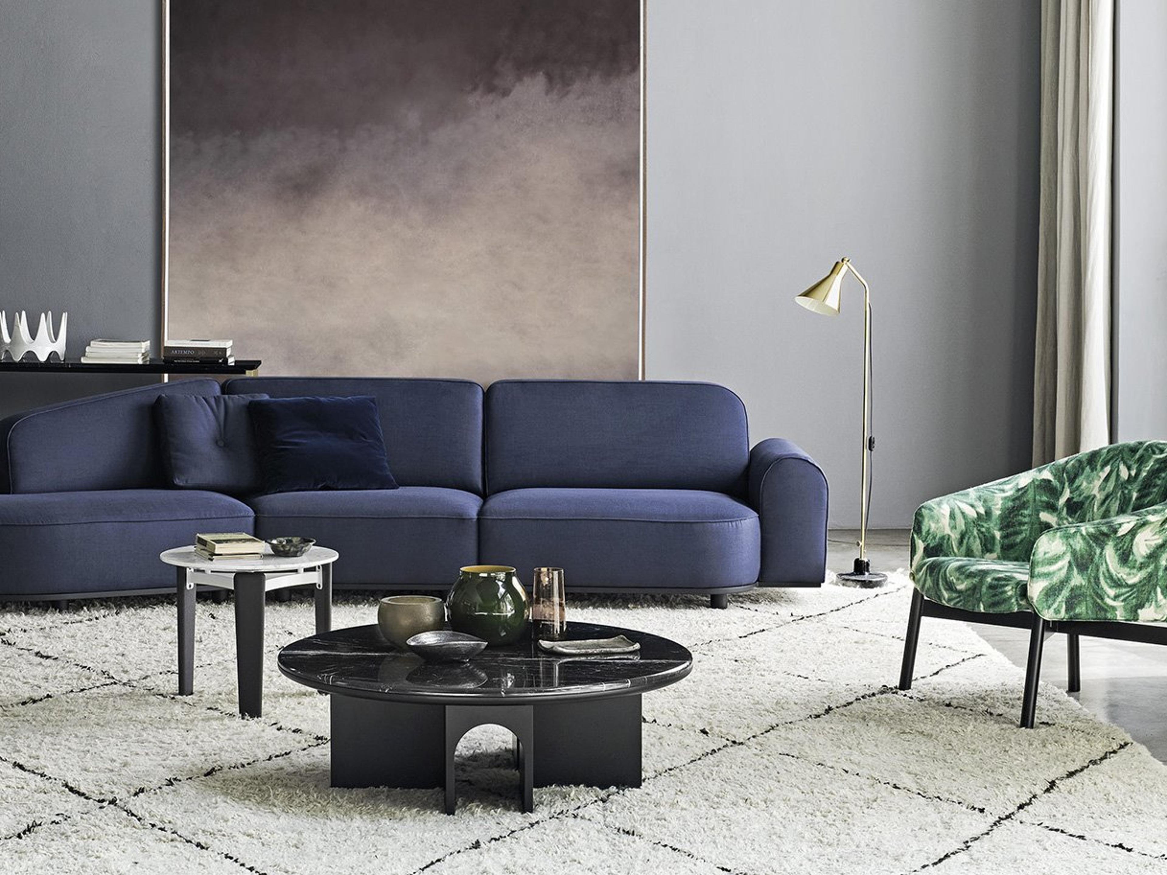 Arflex Arcolor Round Marble Coffee Table