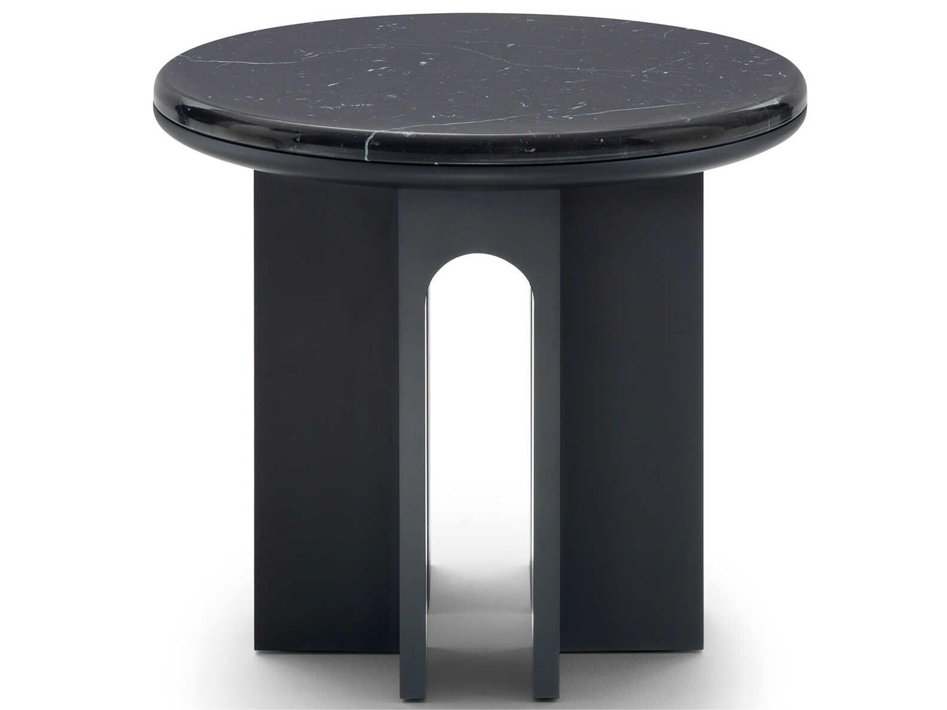 Arflex Arcolor Round Marble End Table
