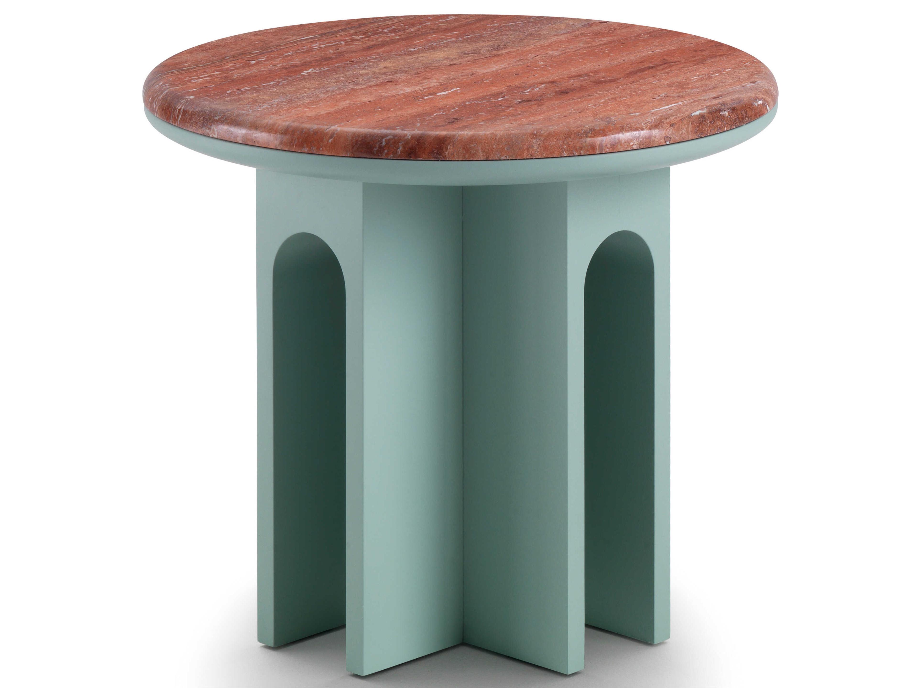 Arcolor Side Table Marble Top