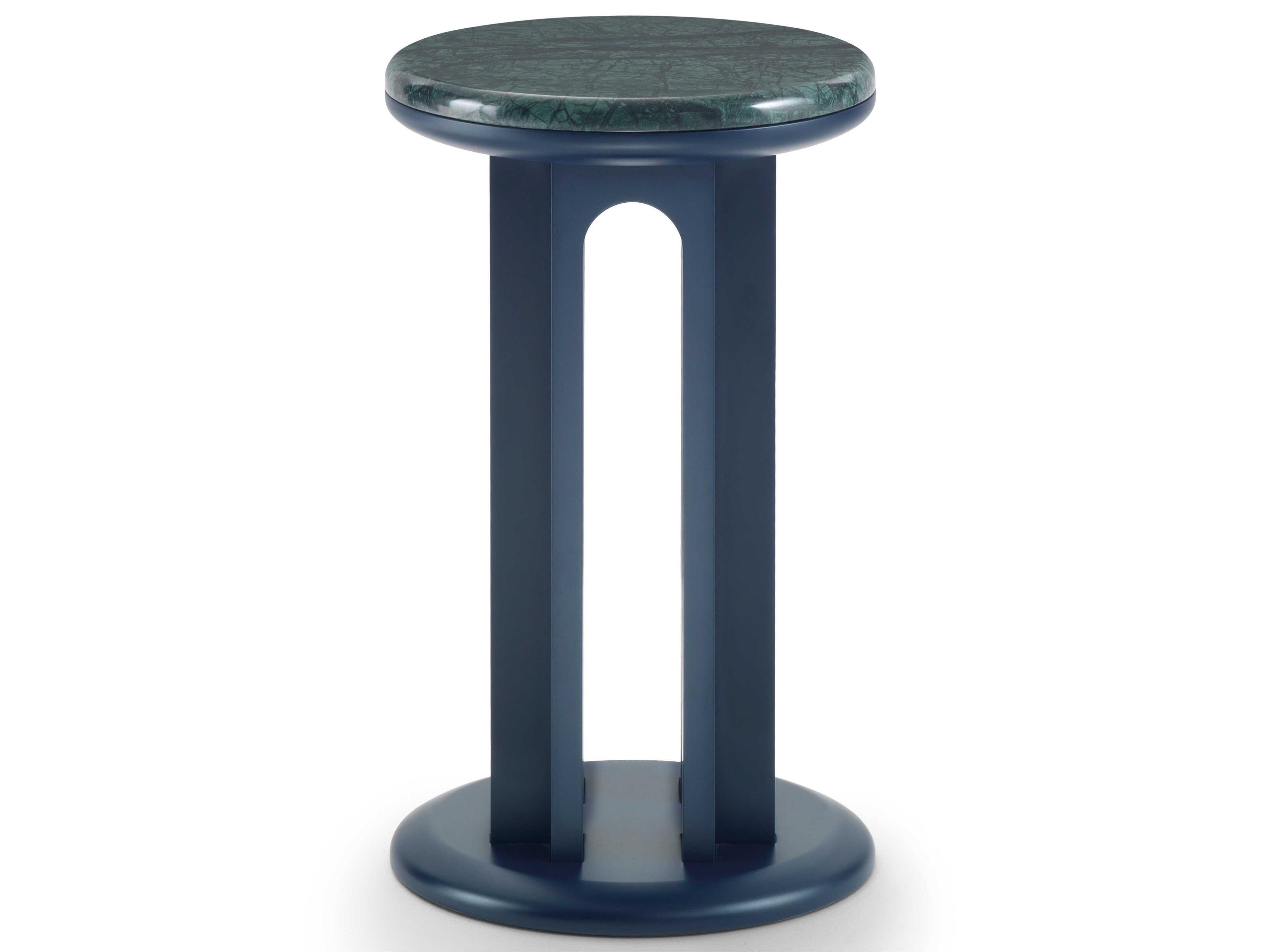 Arflex Arcolor Round Marble End Table