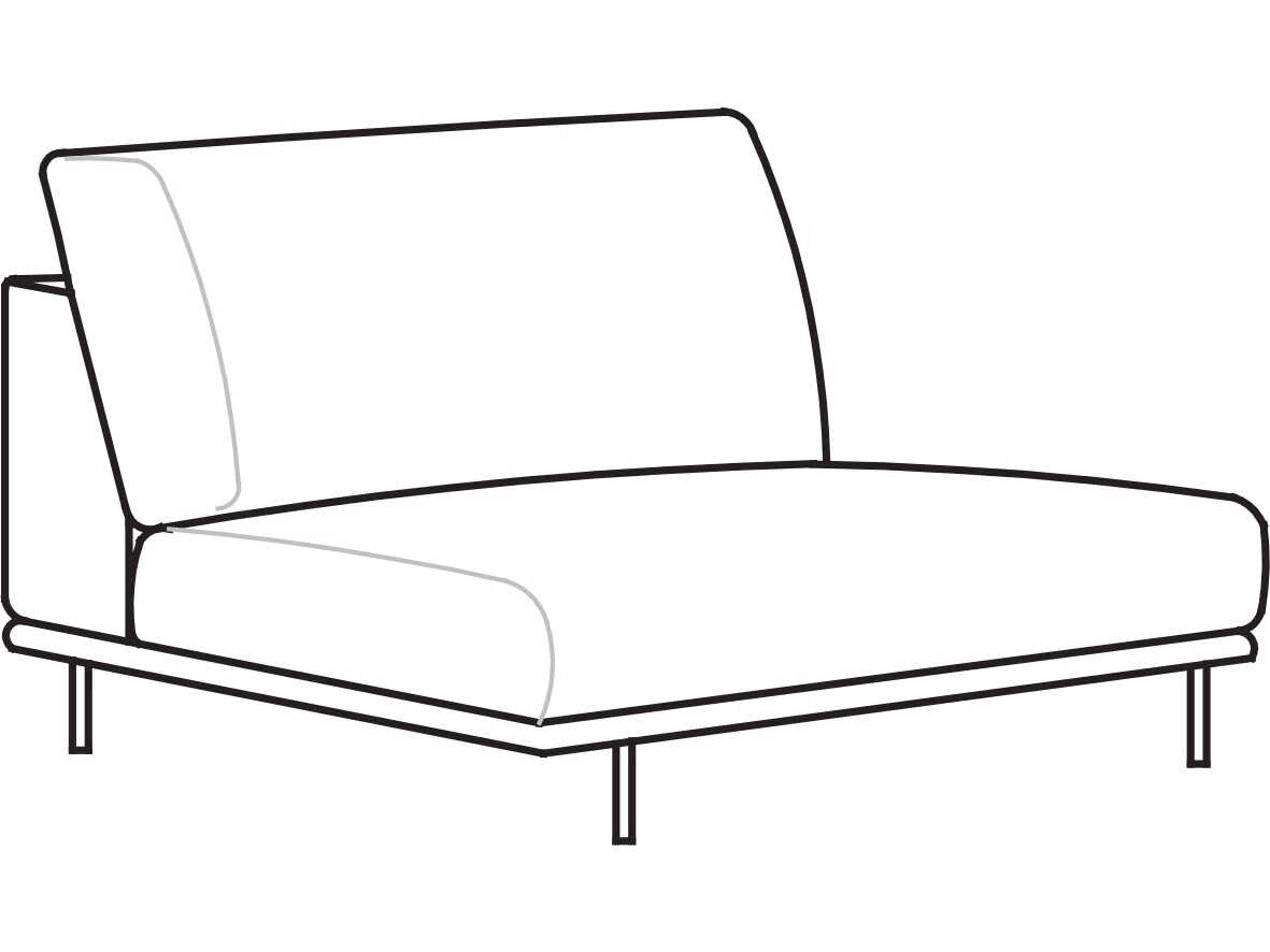 Botolo Armchair by Cini Boeri Iconic Low Profile Accent Chair