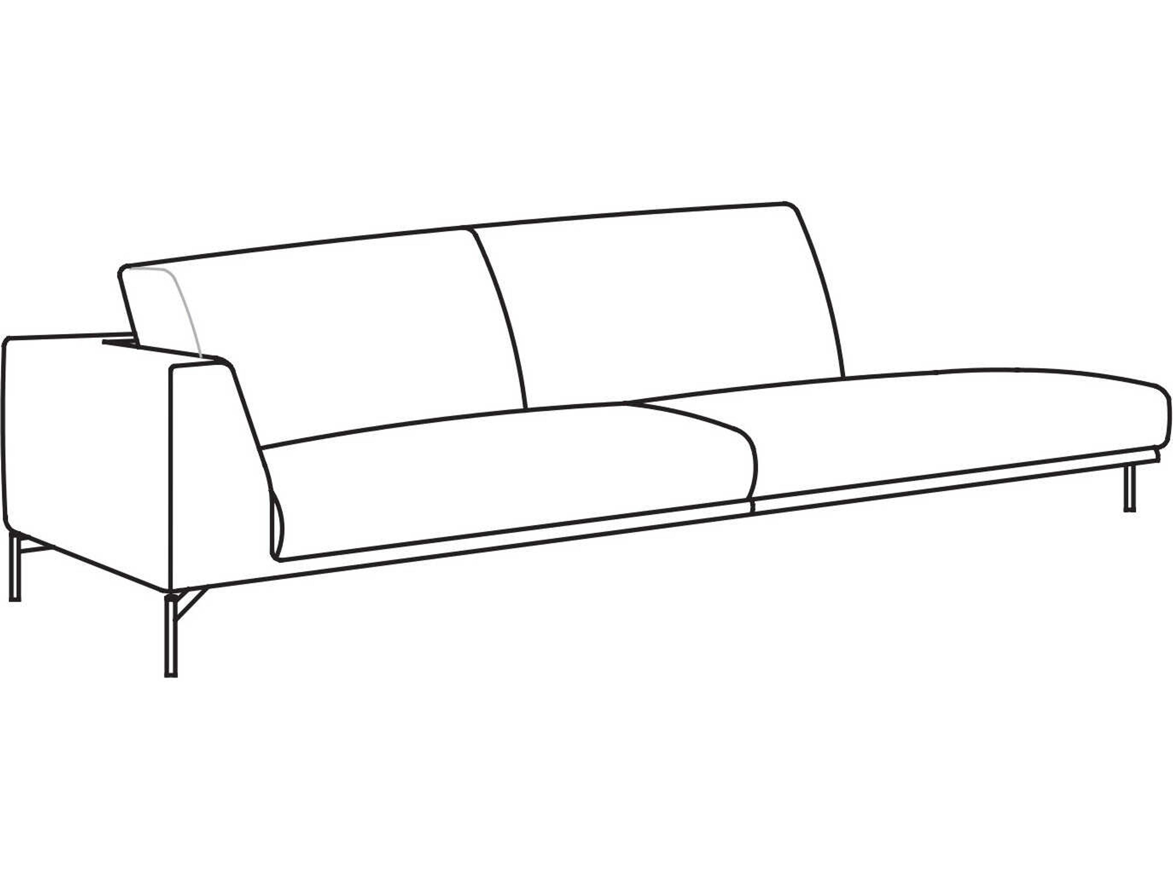 Strips Modular Sofa Iconic Quilted Design