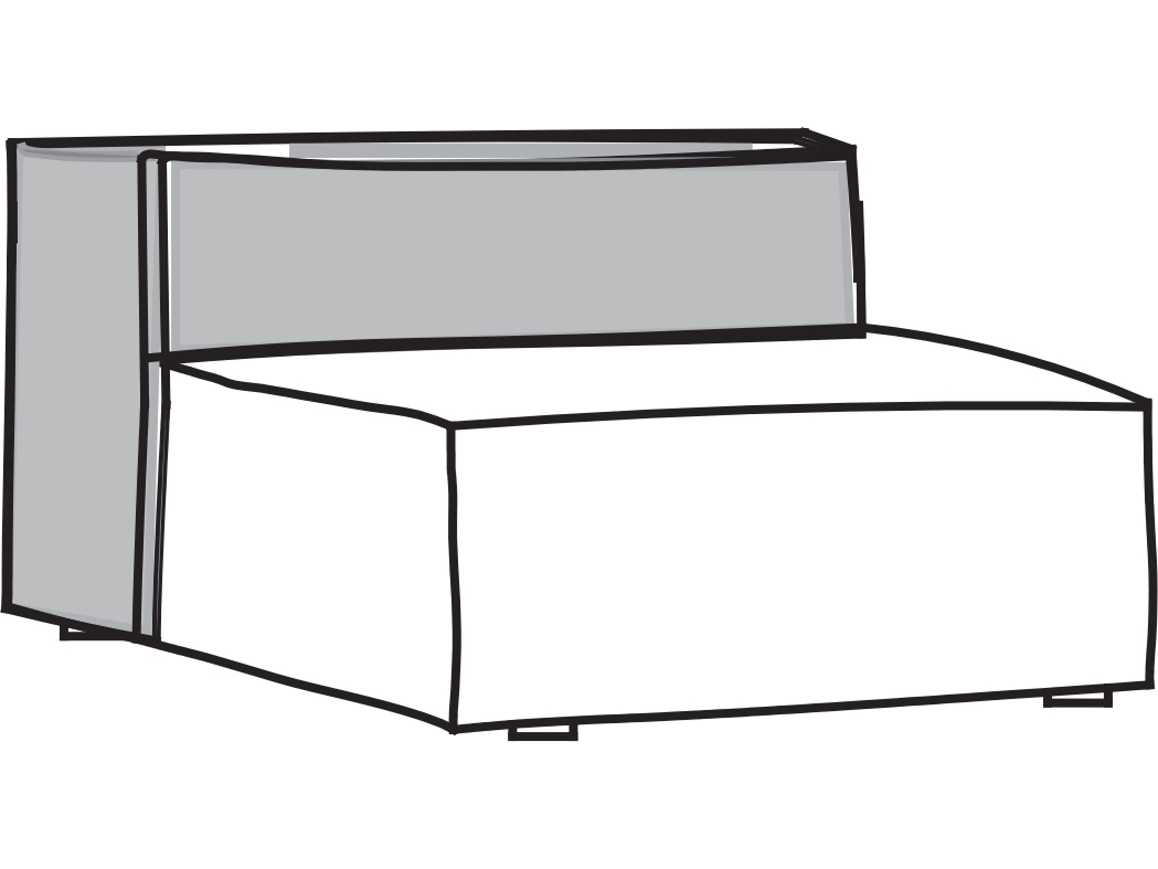 Marechiaro Armless Sofa Element Modular Seating