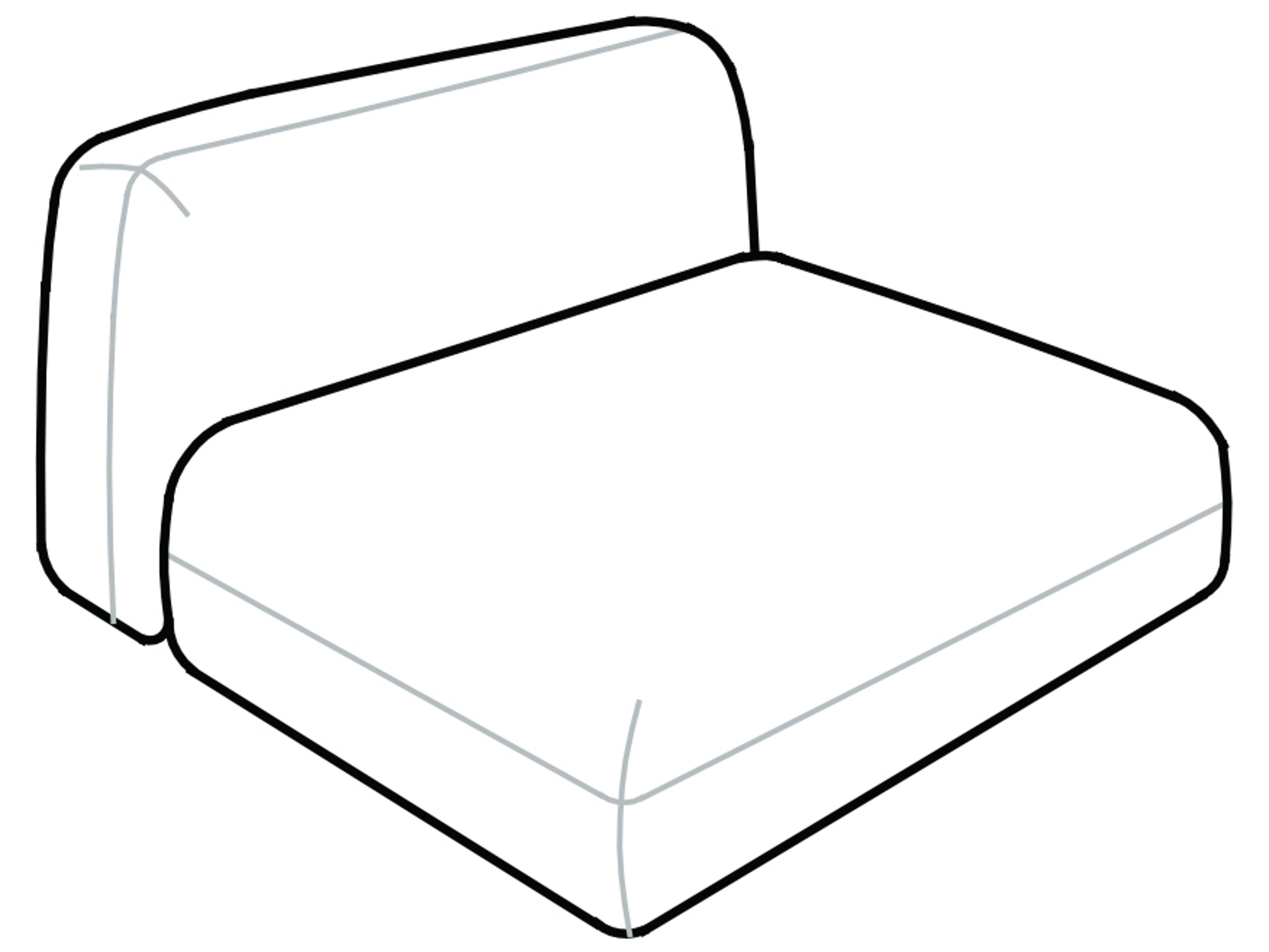 Tokio Unit without Armrests