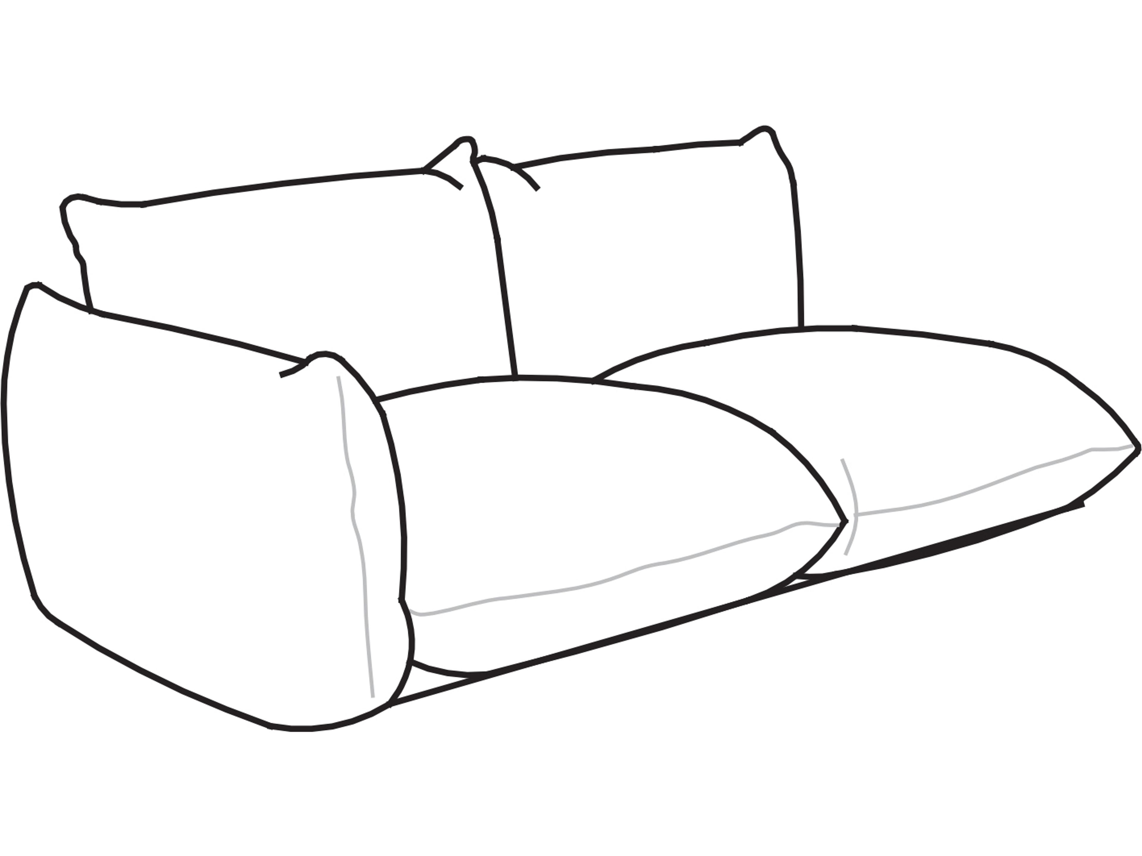 Botolo Armchair by Cini Boeri Iconic Mobile Lounge Chair