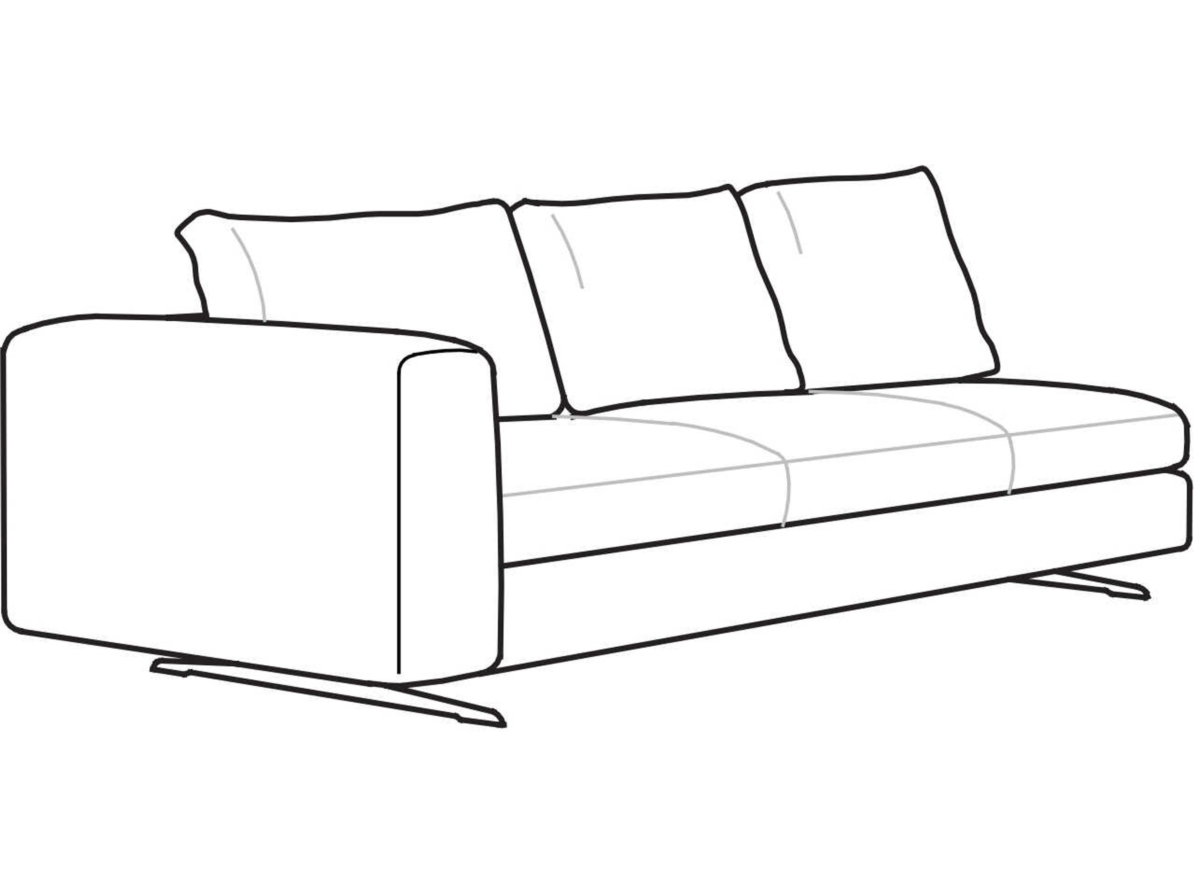 Sigmund Daybed Modern Minimalist Chaise Lounge