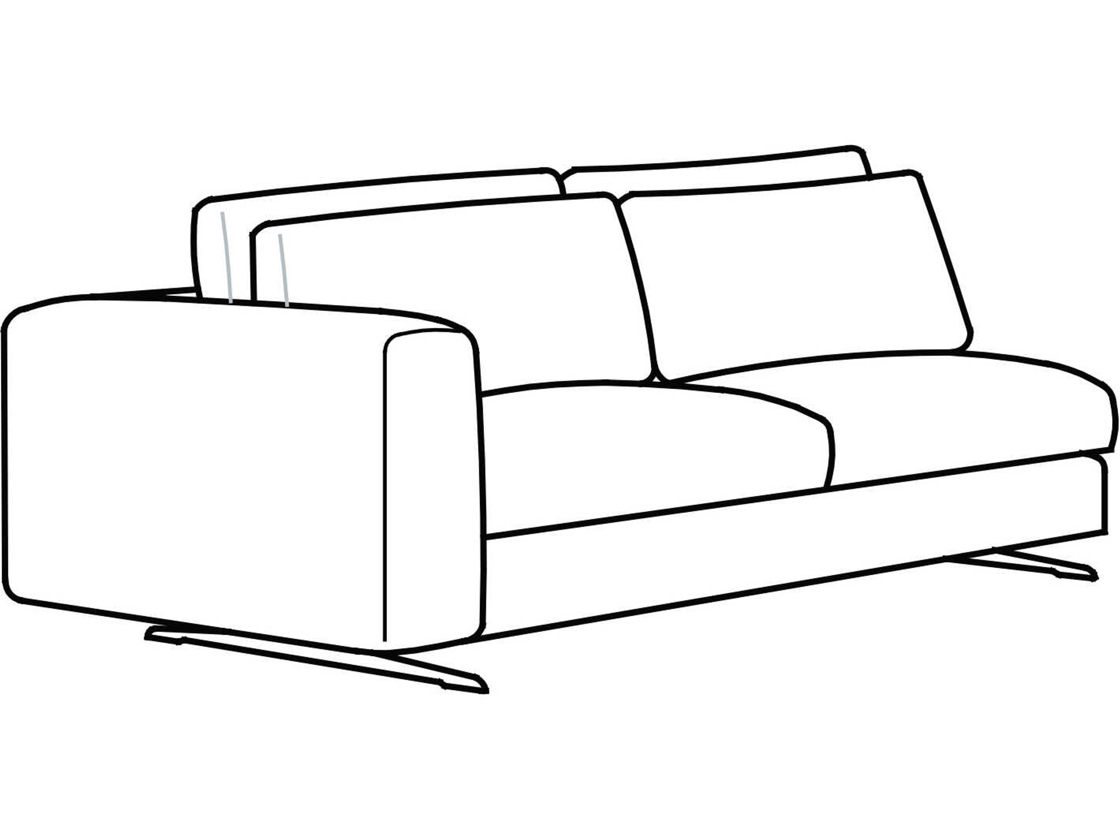 Leenus Modular L-Shaped Sofa Italian Made