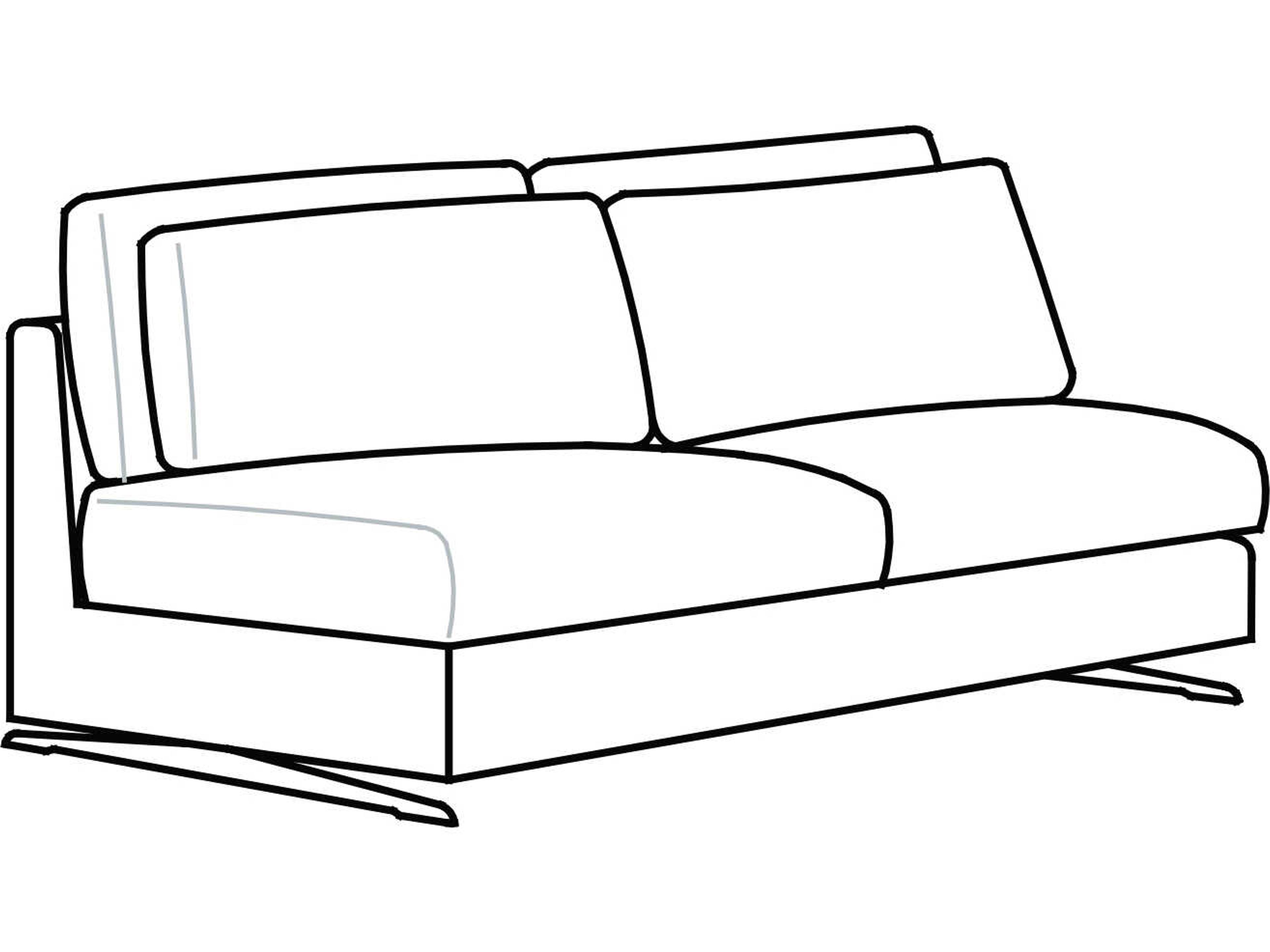 Hug High Back Armchair Modern Lounge Chair