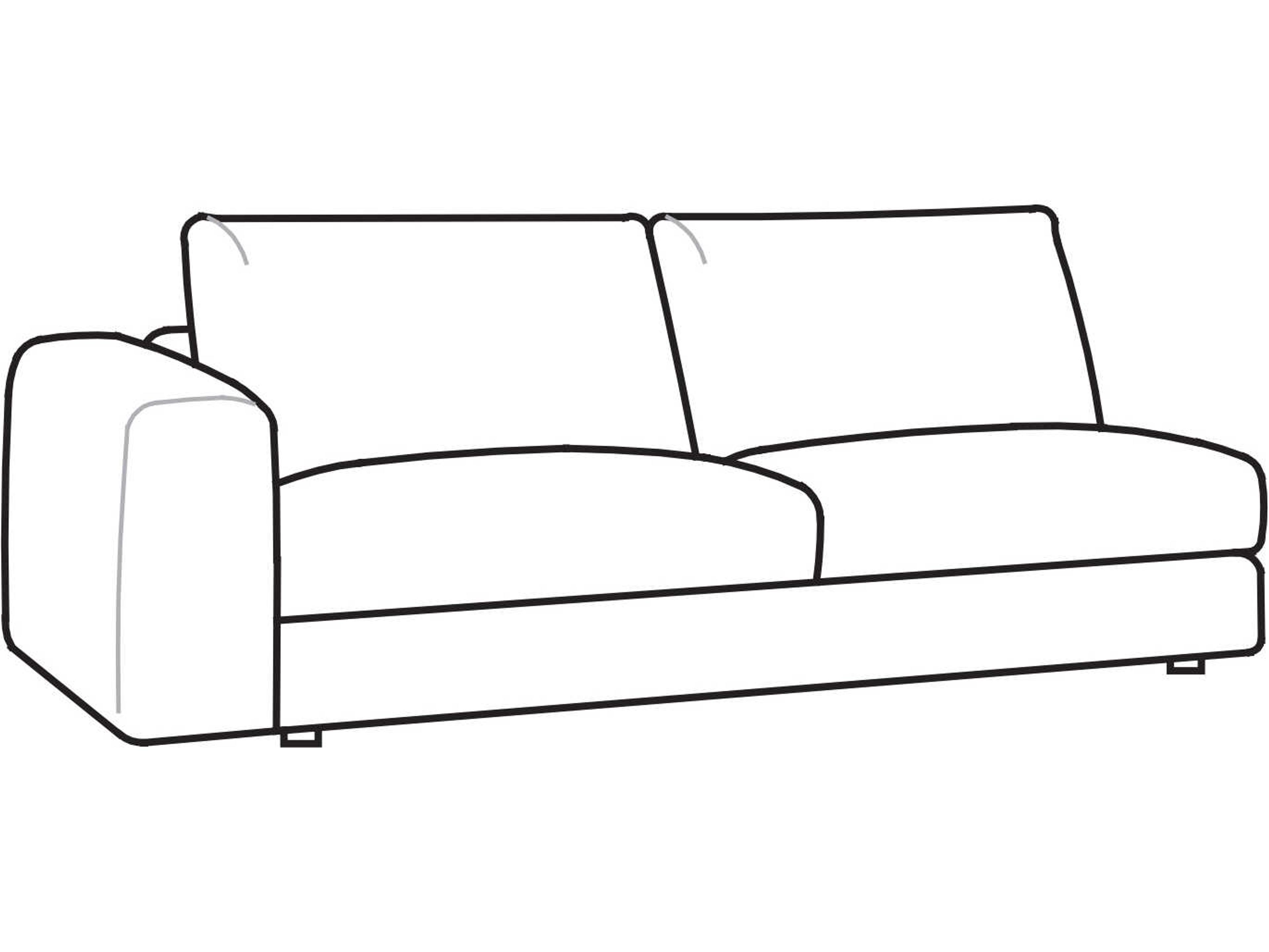 Hug High Back Armchair Welcoming Modern