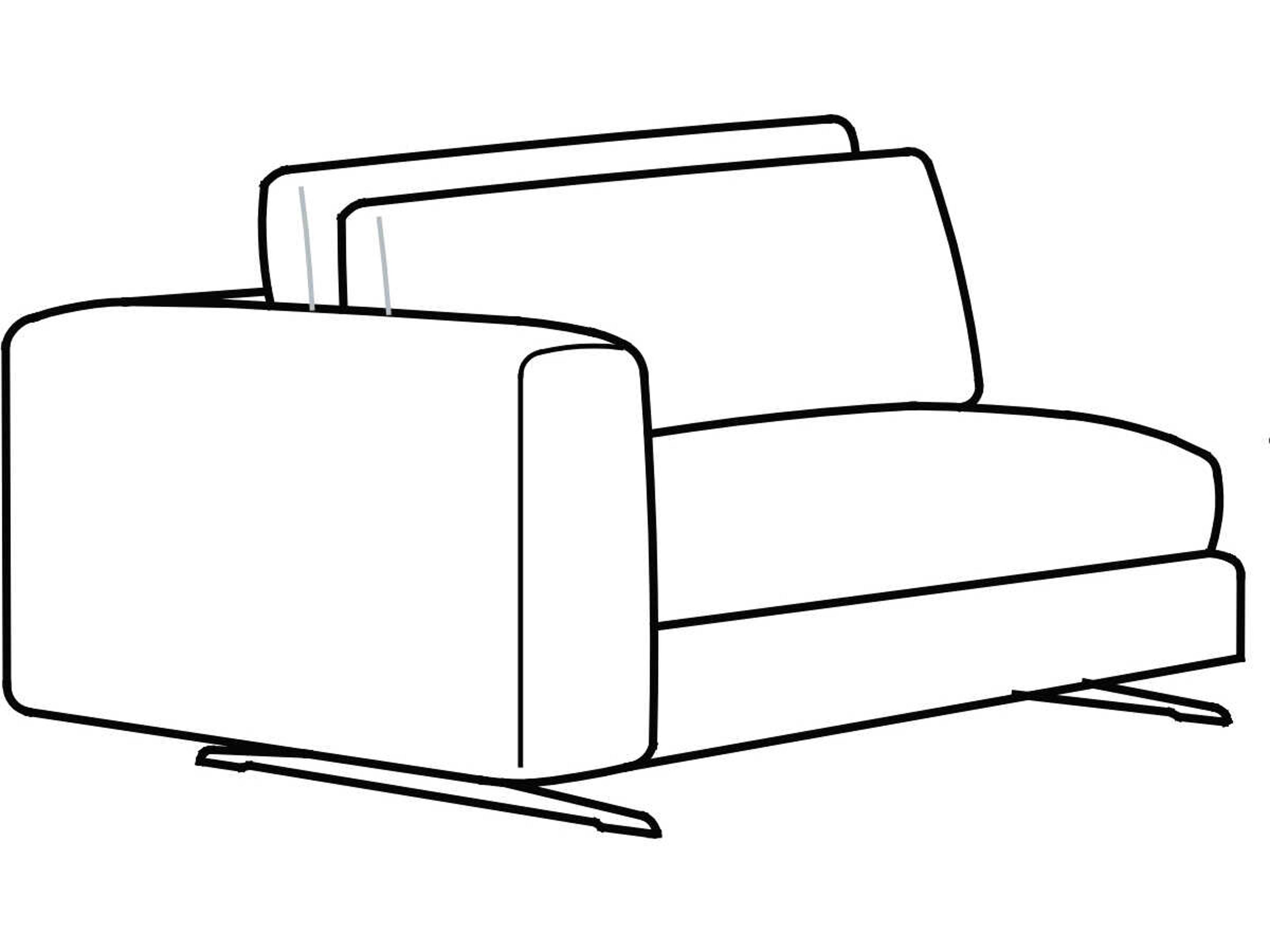 Botolo Armchair Iconic Wheeled Lounge Chair