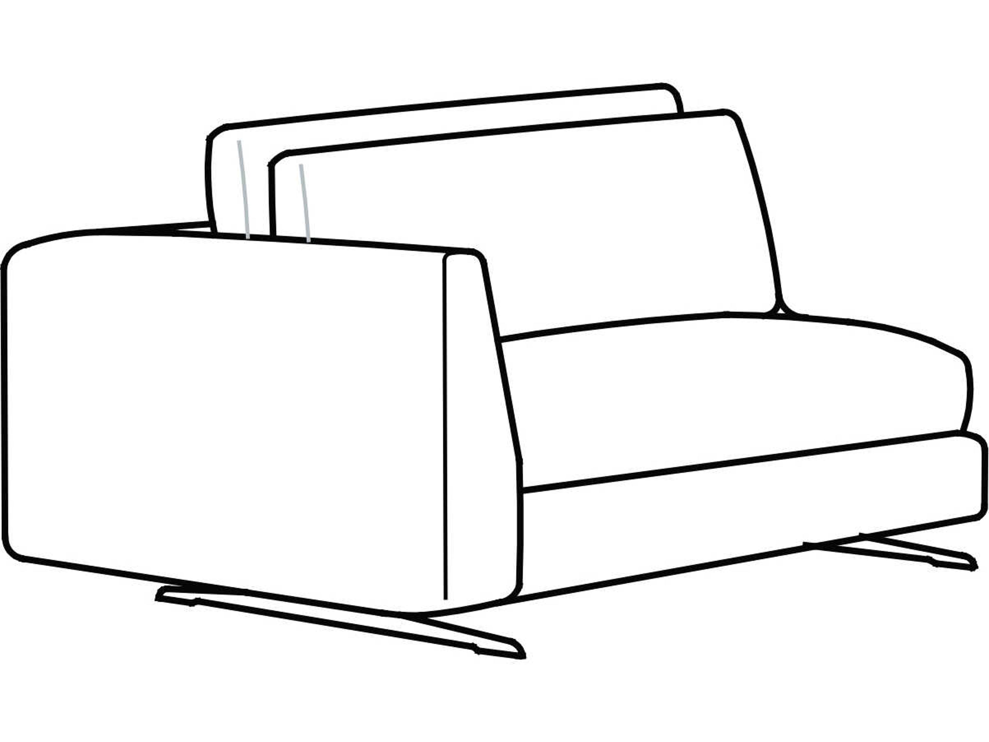 Hug Armchair High Back Lounge Chair