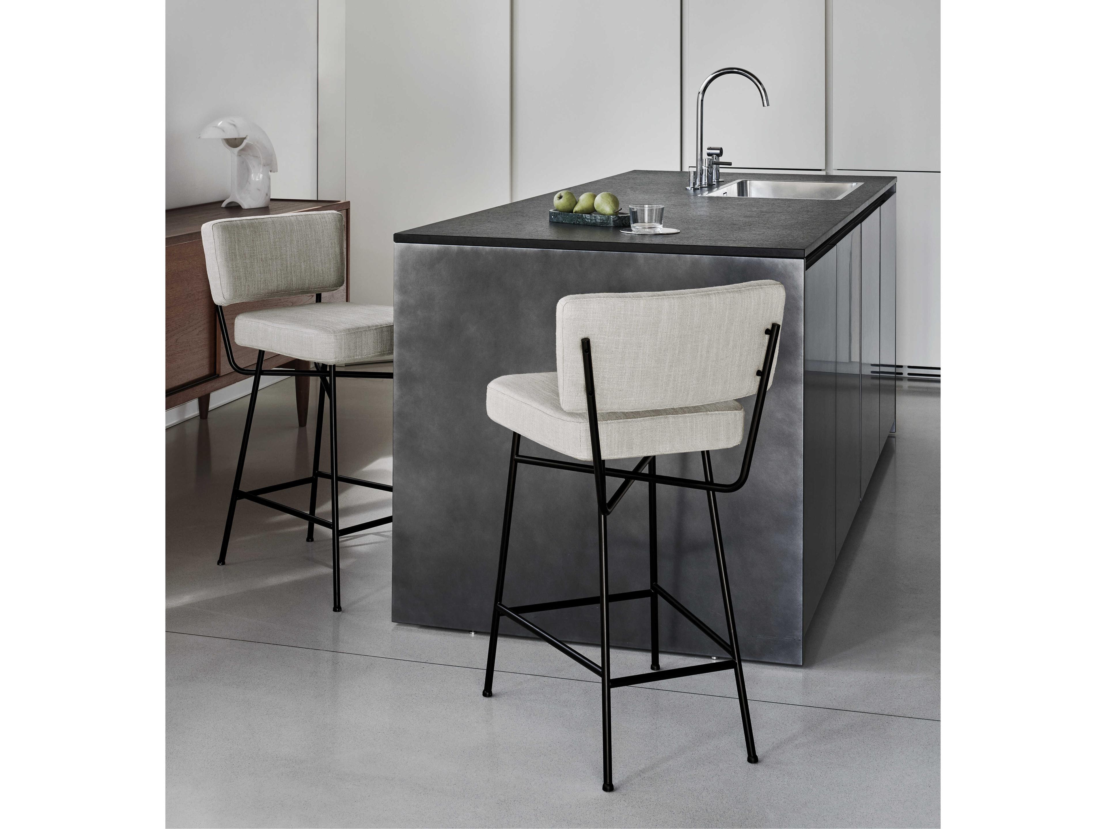 Arflex Orfeo Upholstered Counter Stool