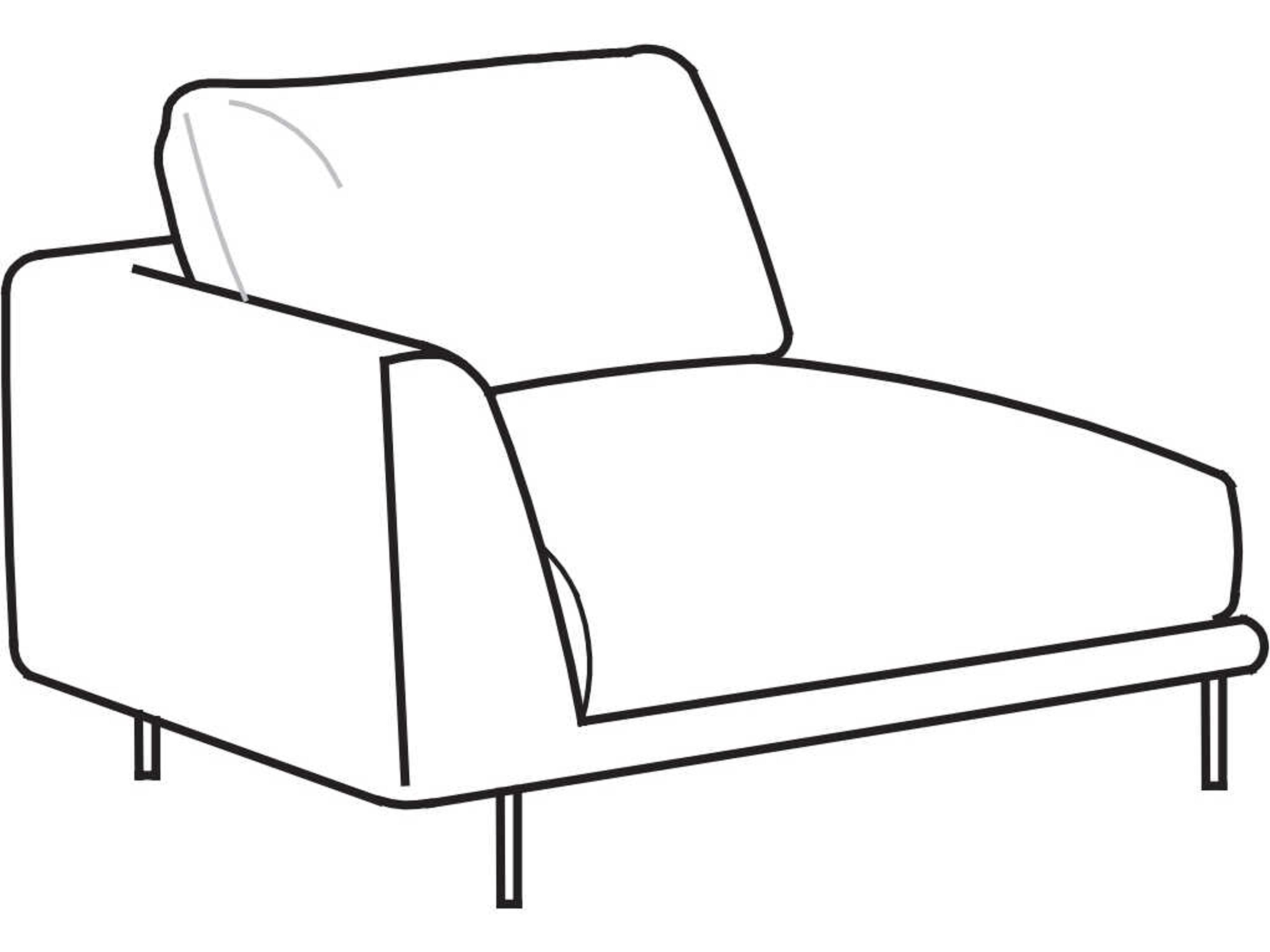 Mangold Sectional Sofa System Modular Geometric Design