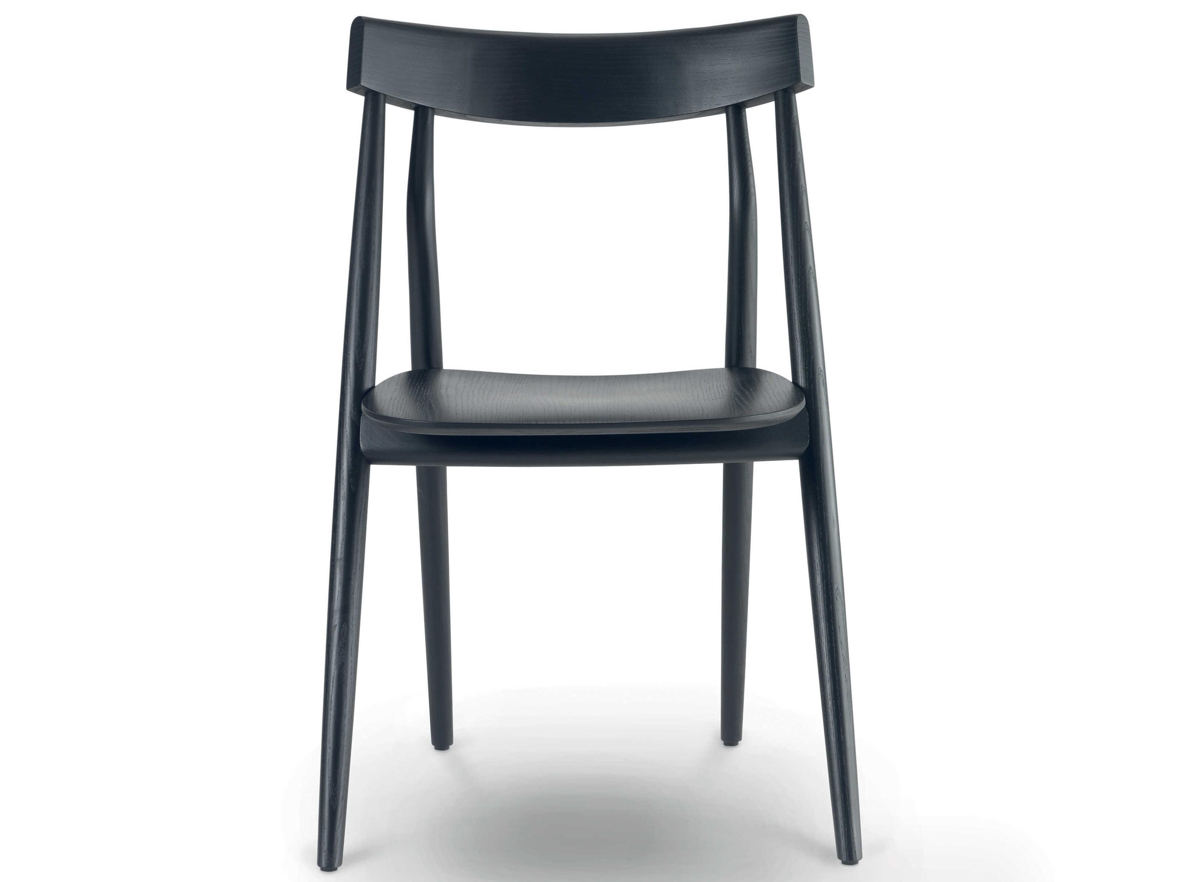 Arflex Lizzy Ash Wood Armless Dining Chair
