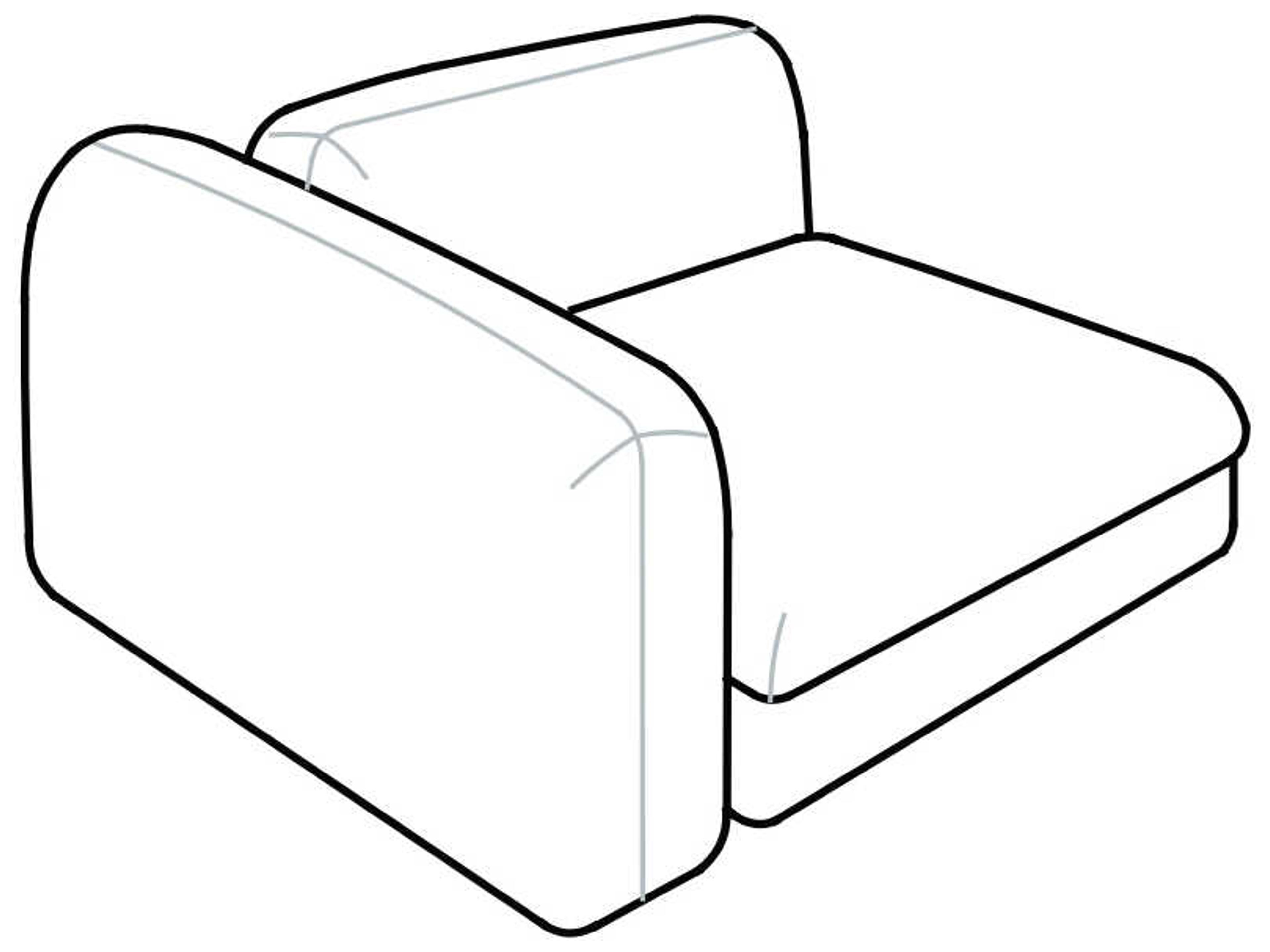 Supplì Armchair by Luca Nichetto Modern Lounge Chair