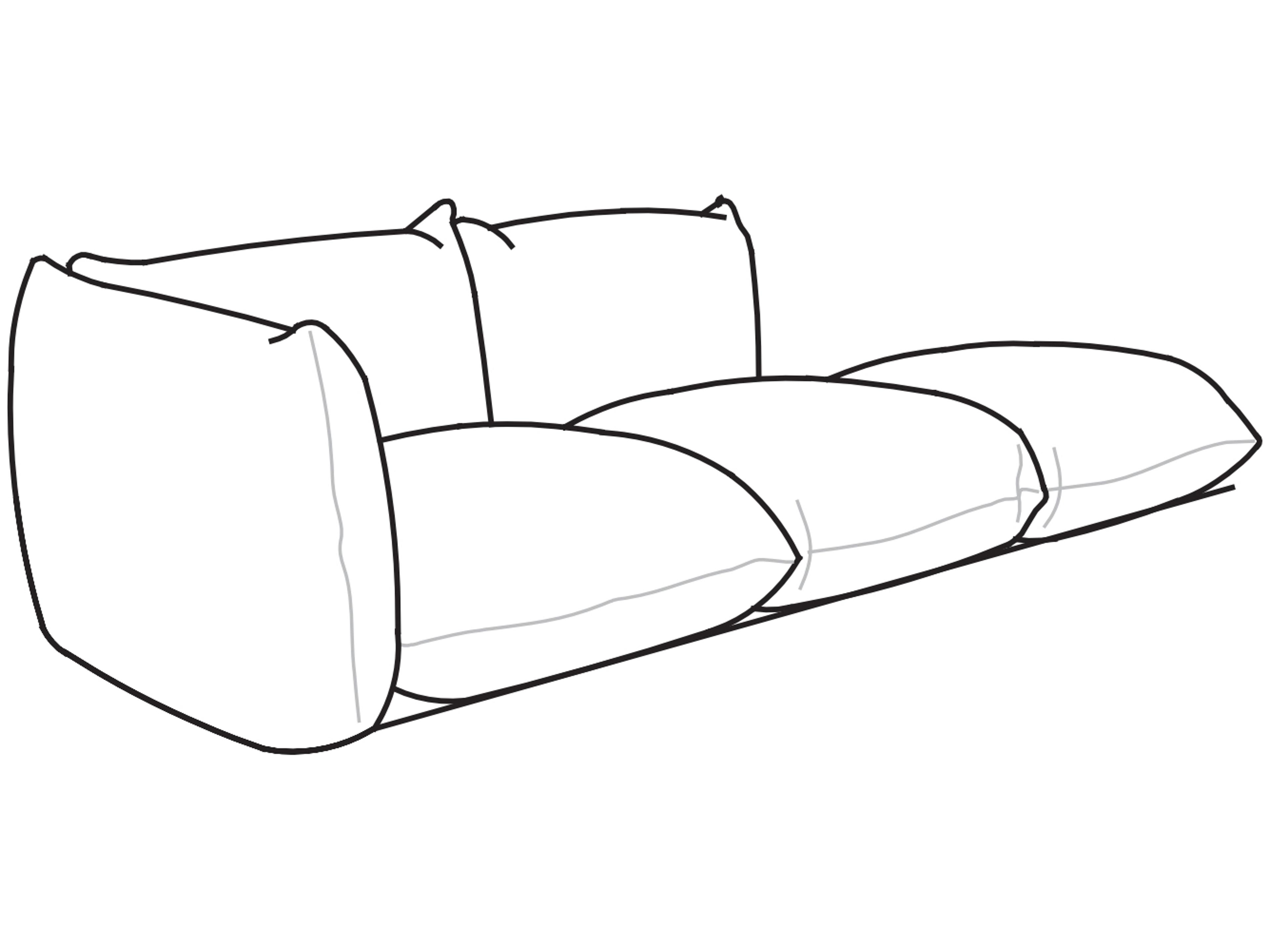 Botolo Low Armchair by Cini Boeri