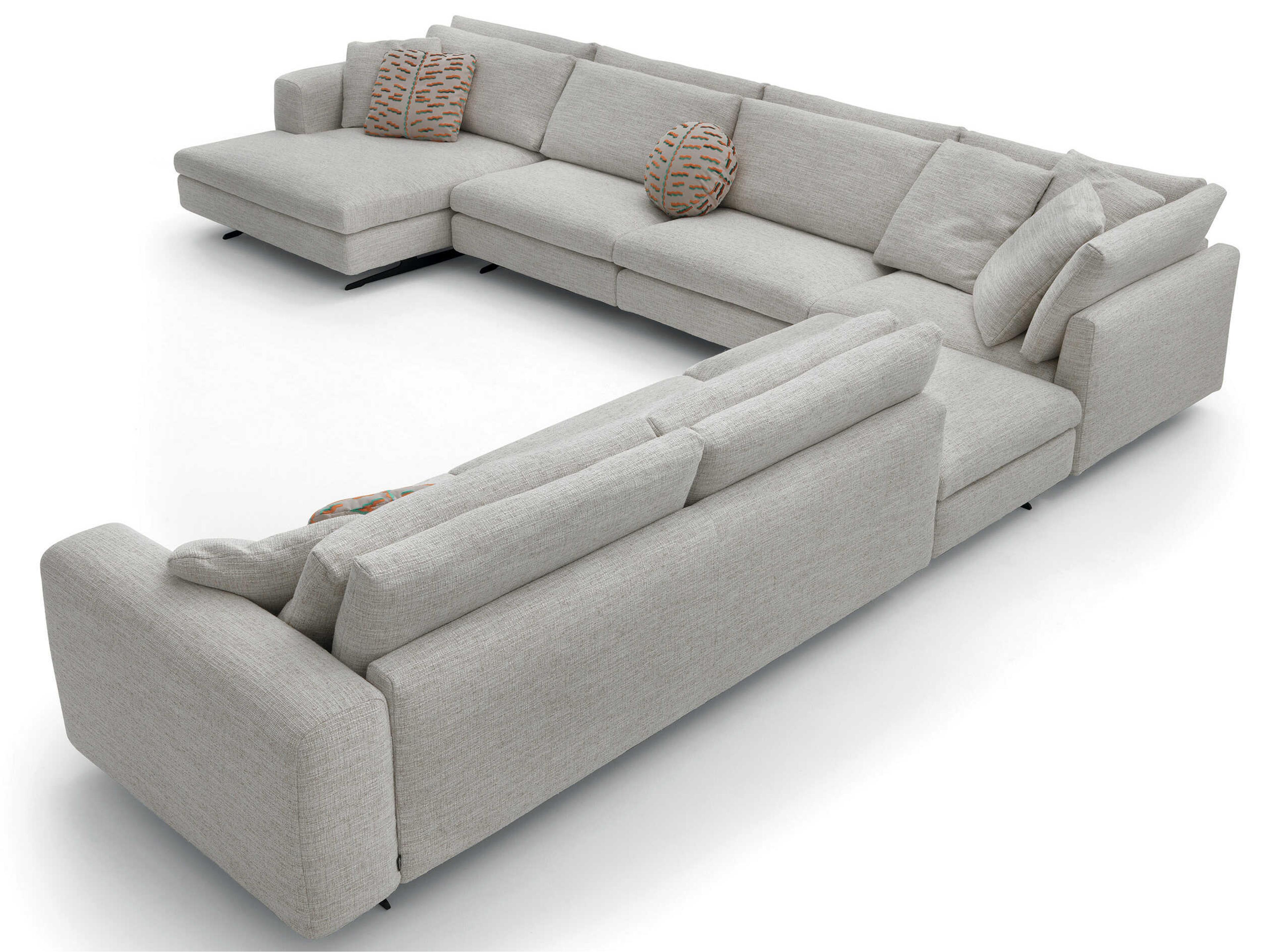 Arflex Leenus Upholstered Sectional Sofa