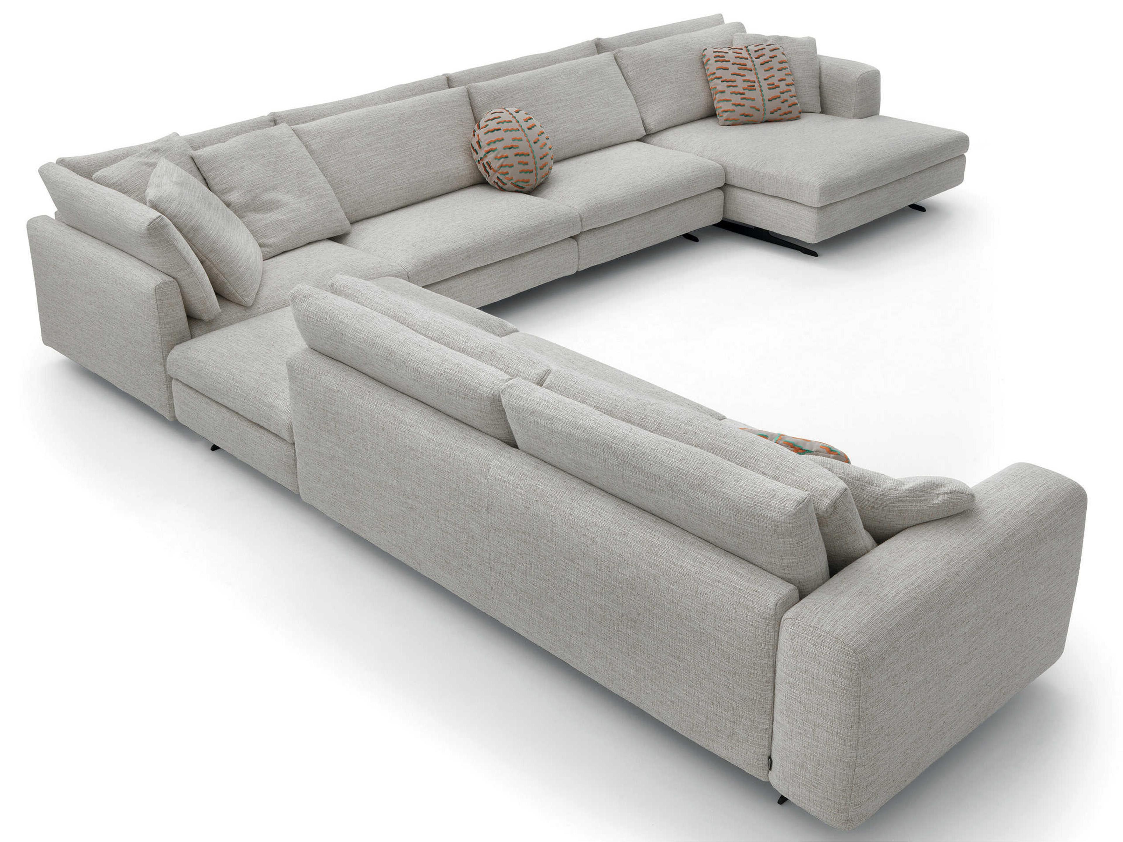 Arflex Leenus Upholstered Sectional Sofa