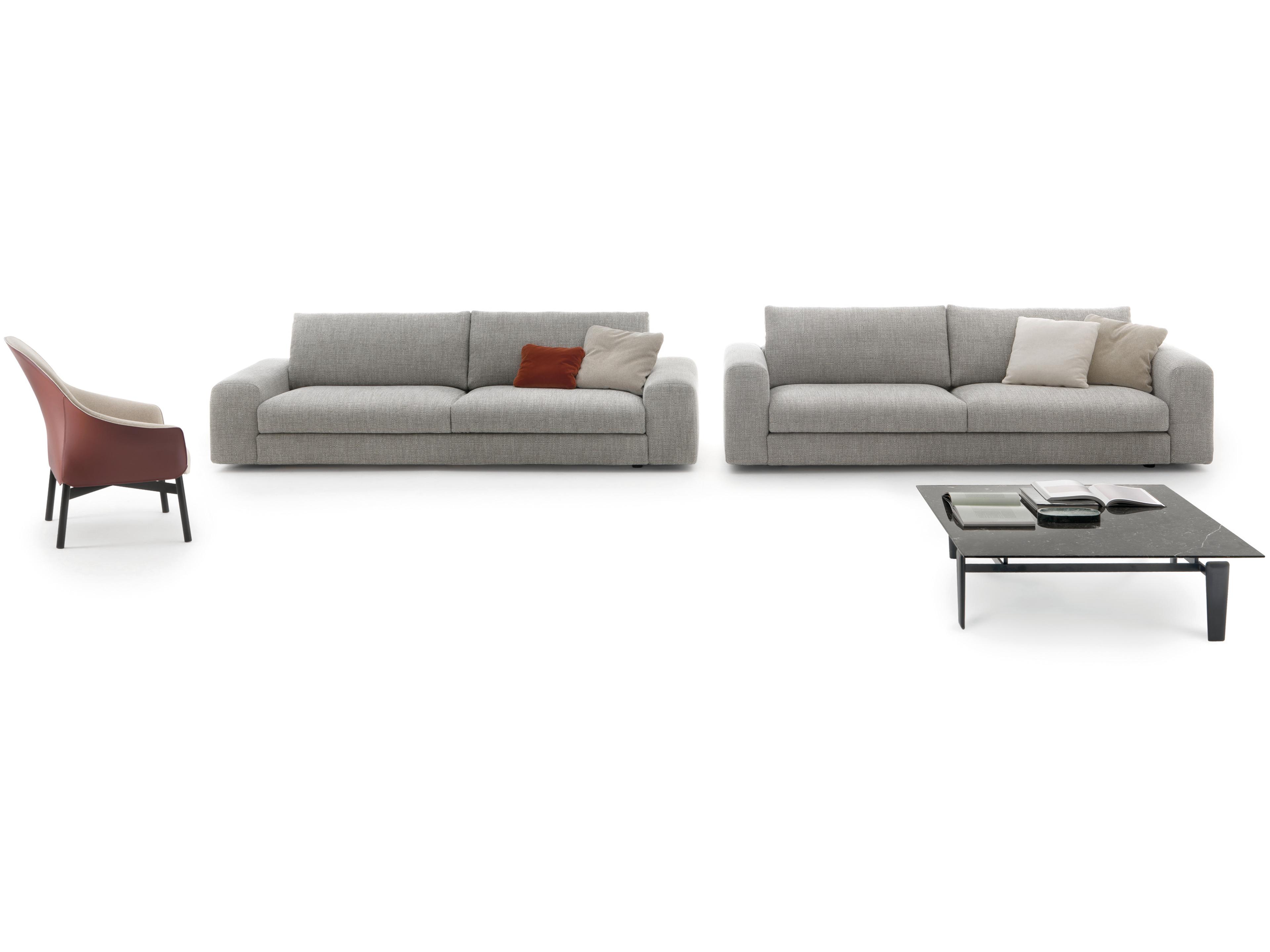 Low Land Upholstered Sofa Set Modern