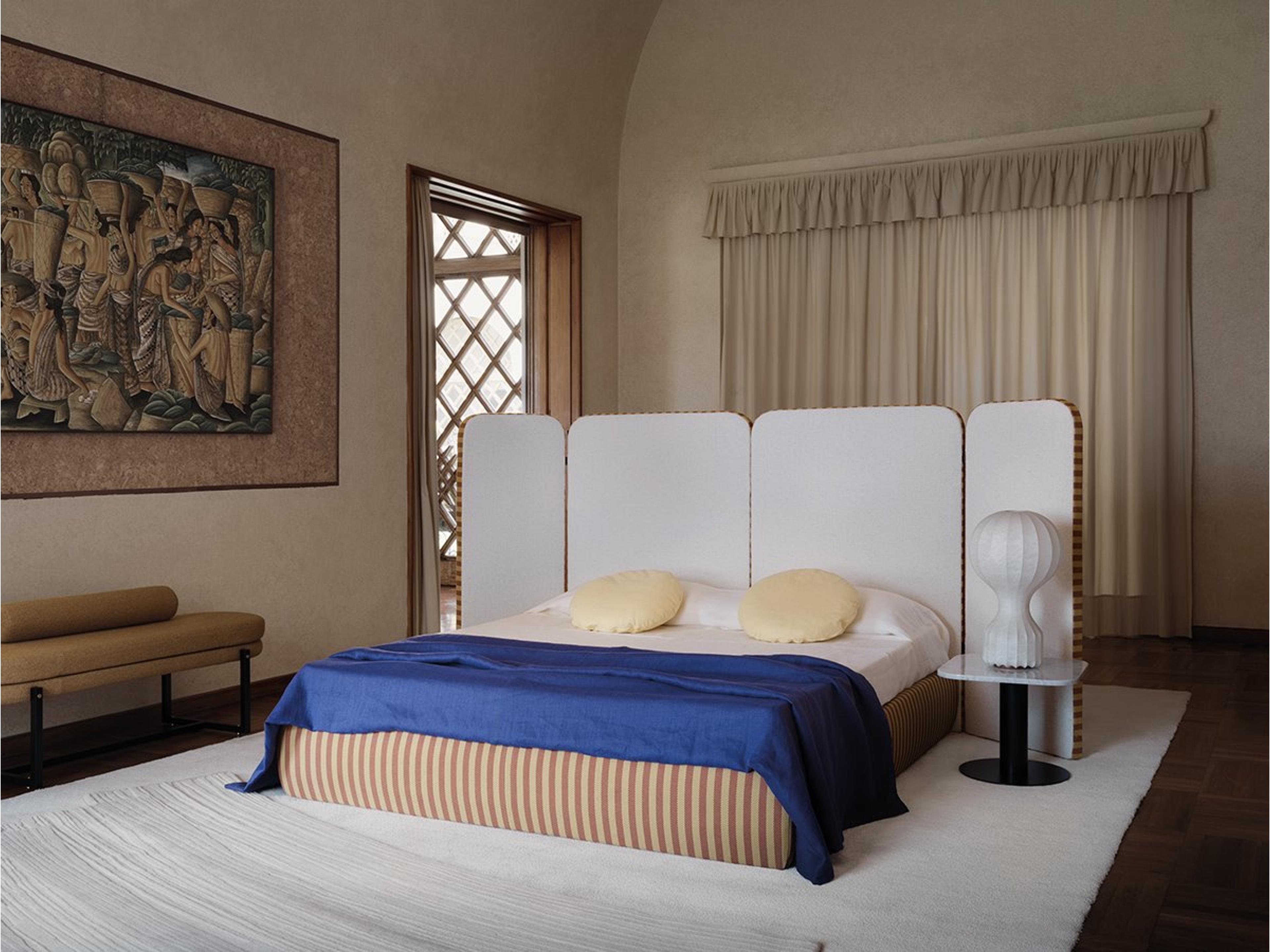 Palazzo Upholstered Panel Bed