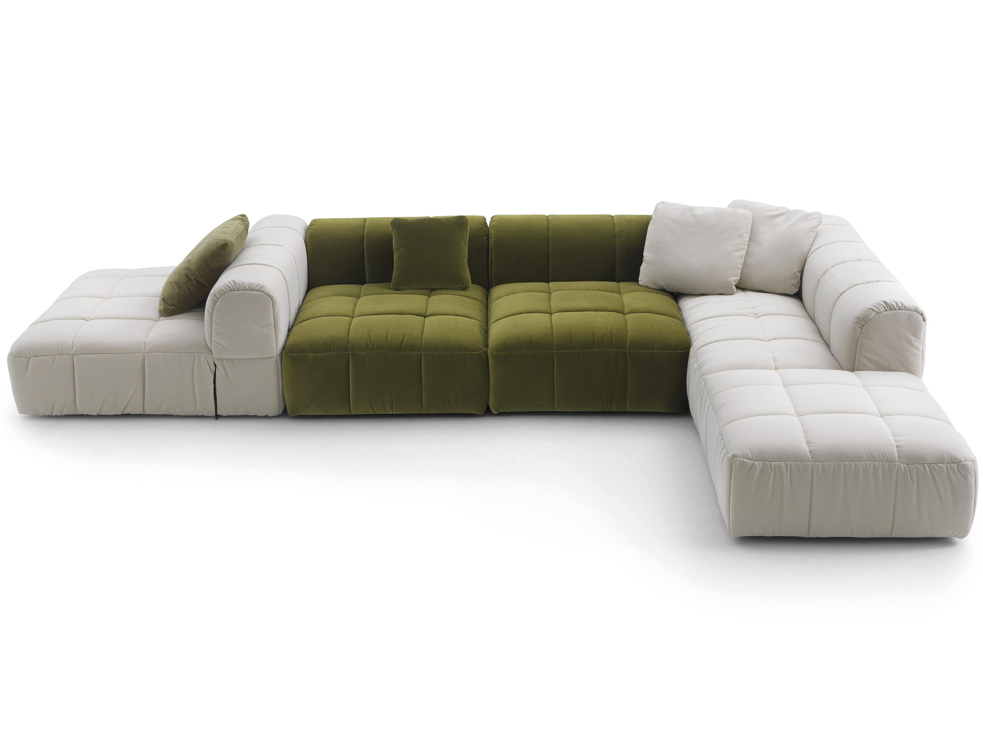 Strips Sectional Sofa a Modular and Upholstered Icon