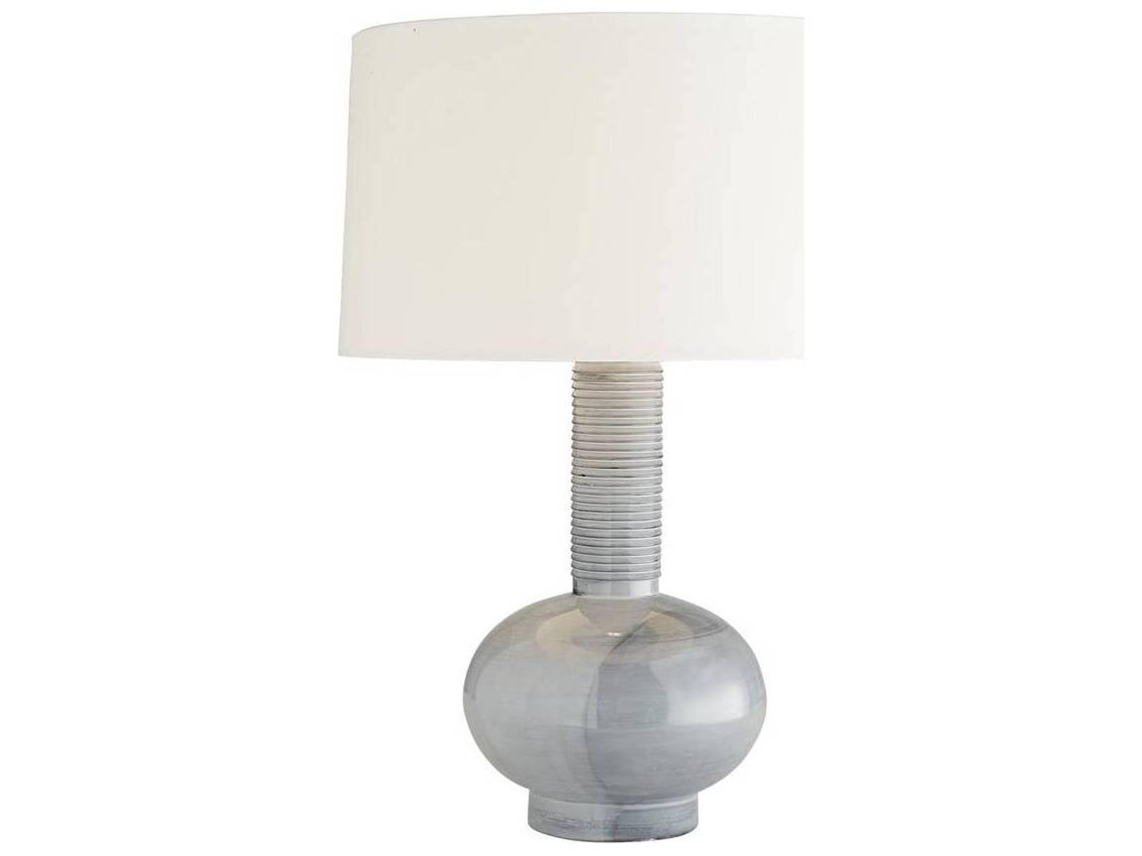 Arteriors Home Nakoma Haze Blue Buffet Lamp