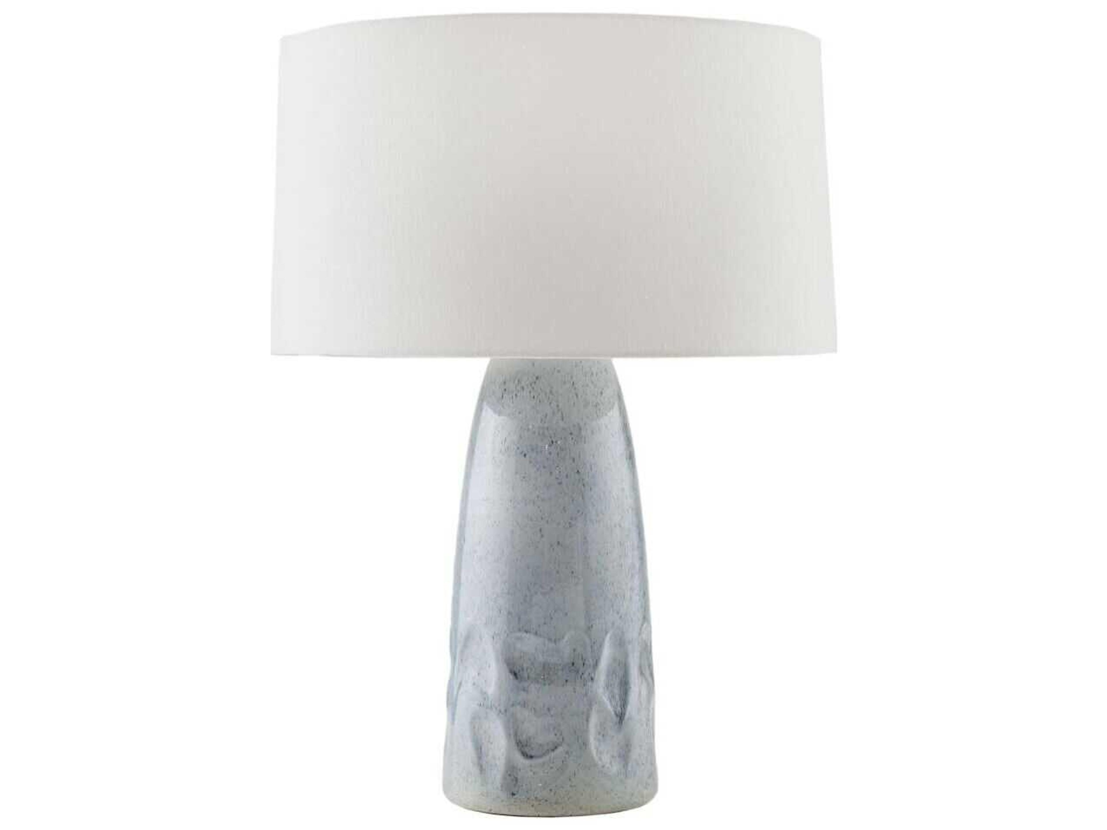 Arteriors Home Pacifica Ice Reactive Blue Buffet Lamp