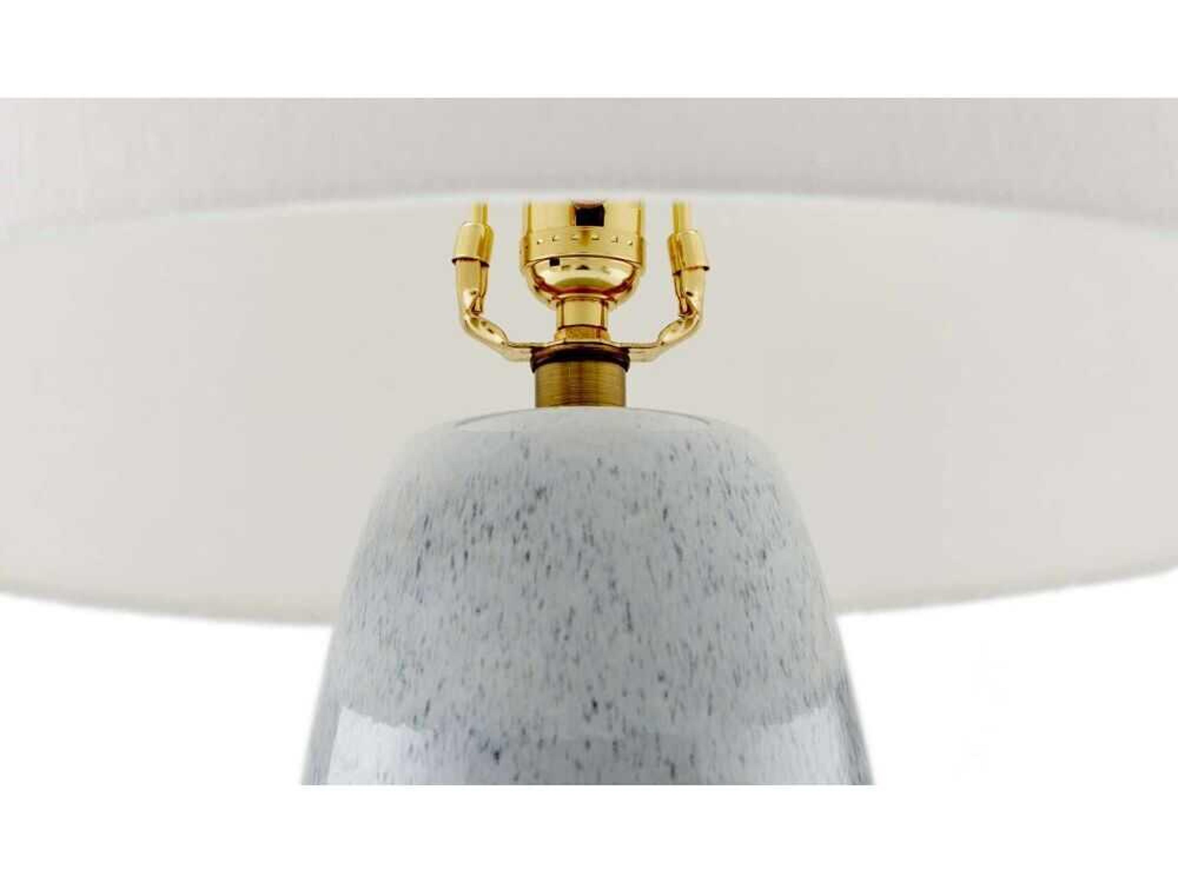 Arteriors Home Pacifica Ice Reactive Blue Buffet Lamp
