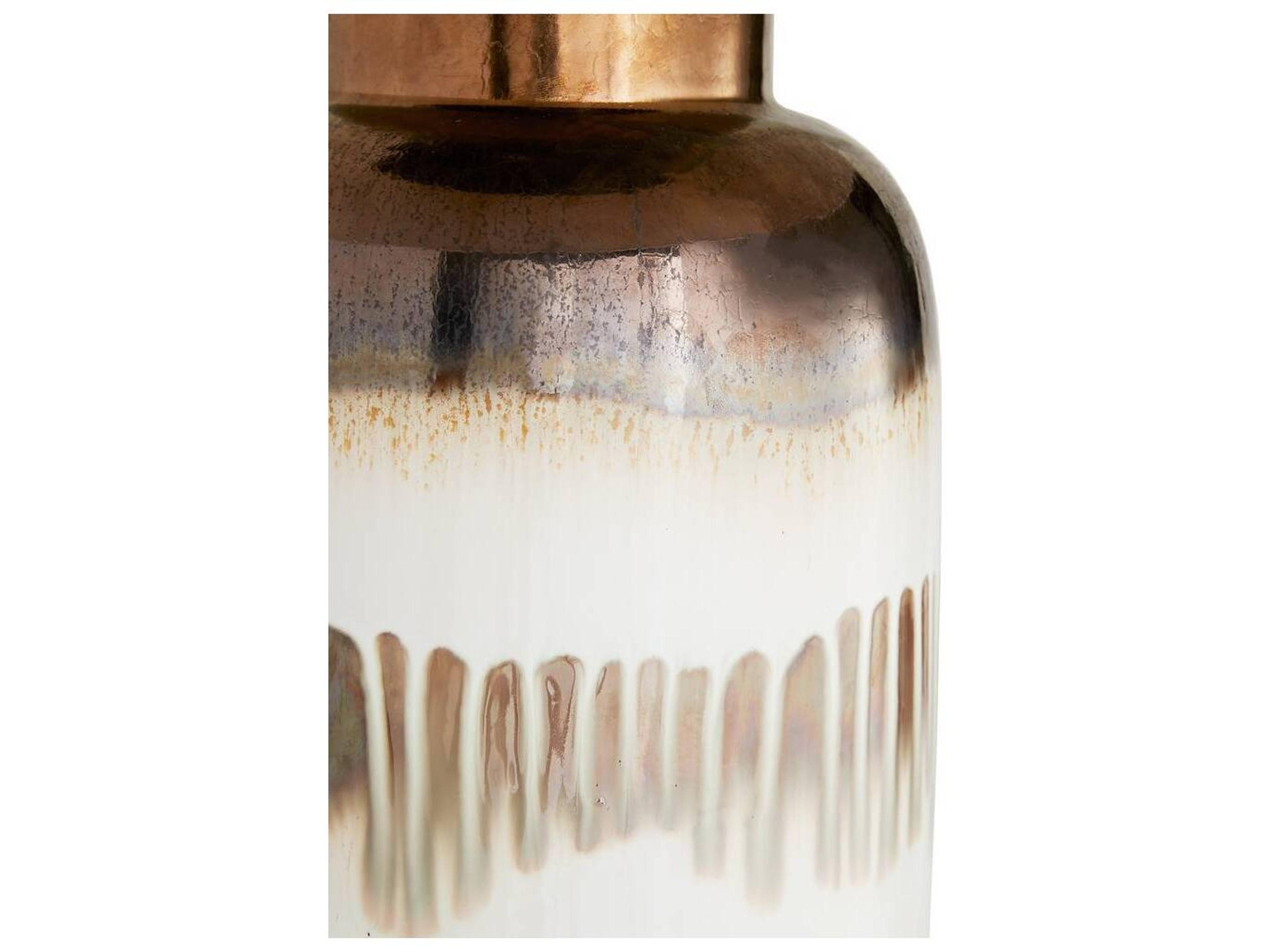 Arteriors Home Quinn Bronze Rose Glaze Buffet Lamp