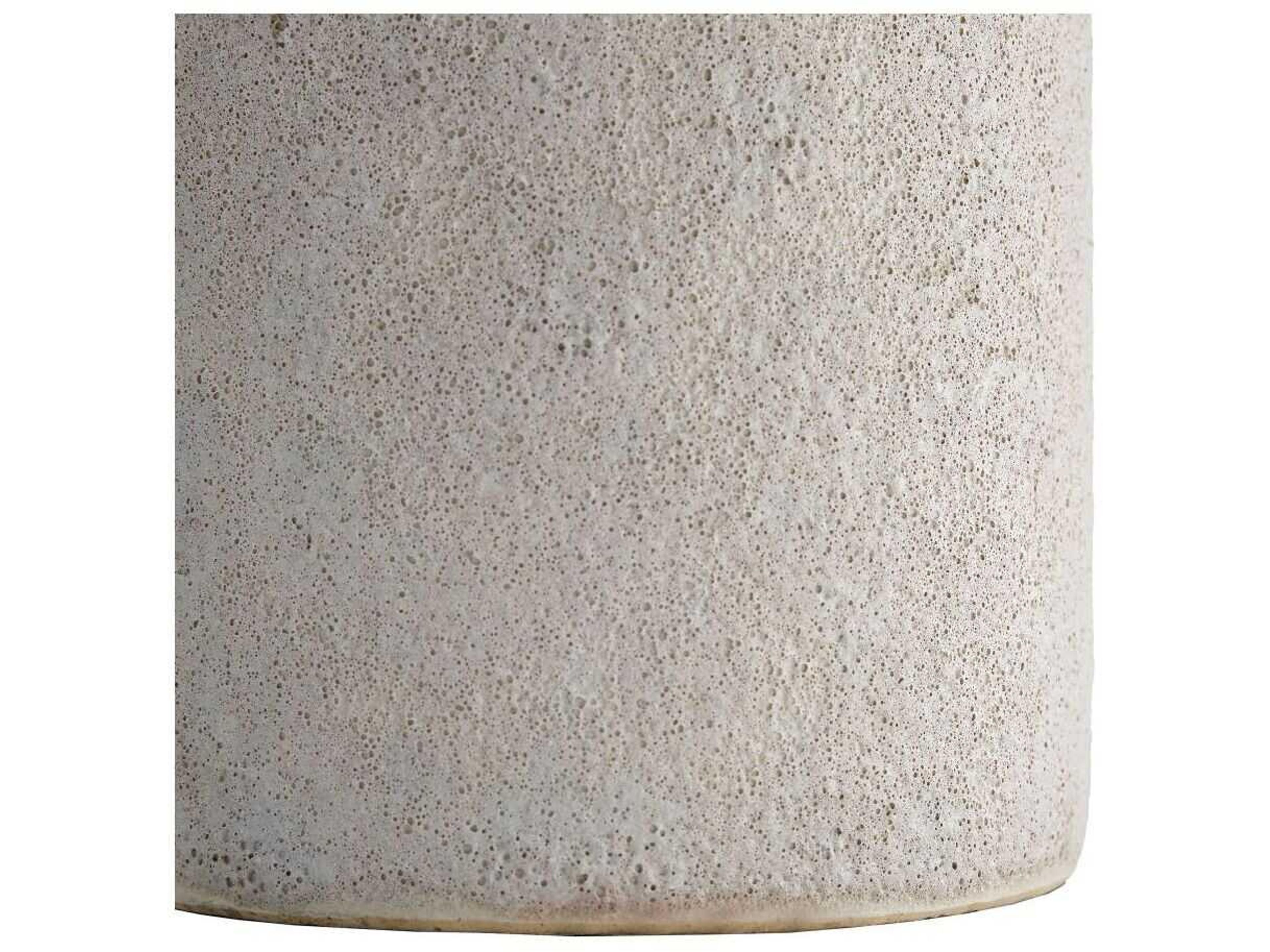 Arteriors Home Capelli Ivory Volcanic Glaze Off White Buffet Lamp