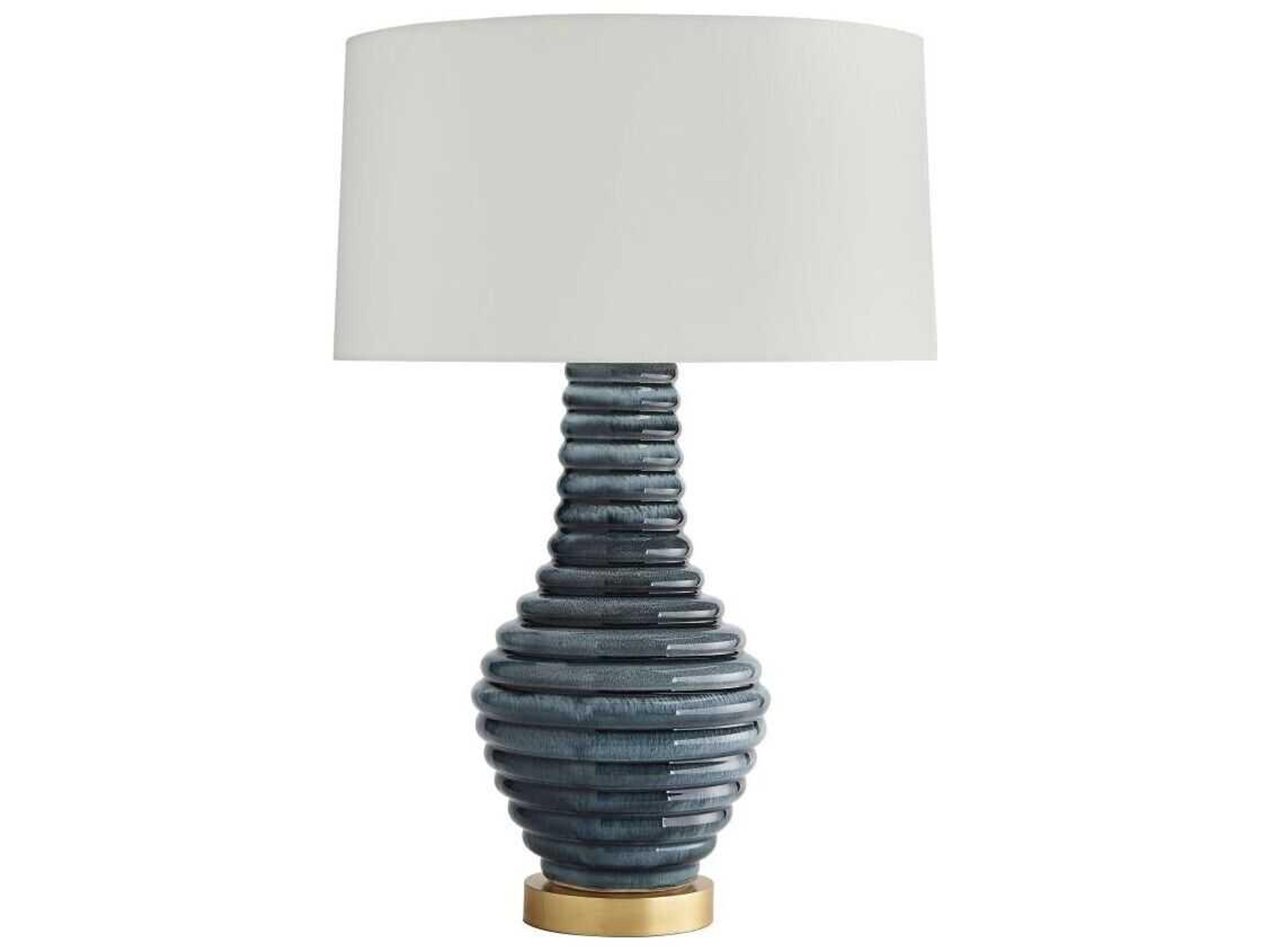Table Lamp Bartoli Amalfi Blue Porcelain