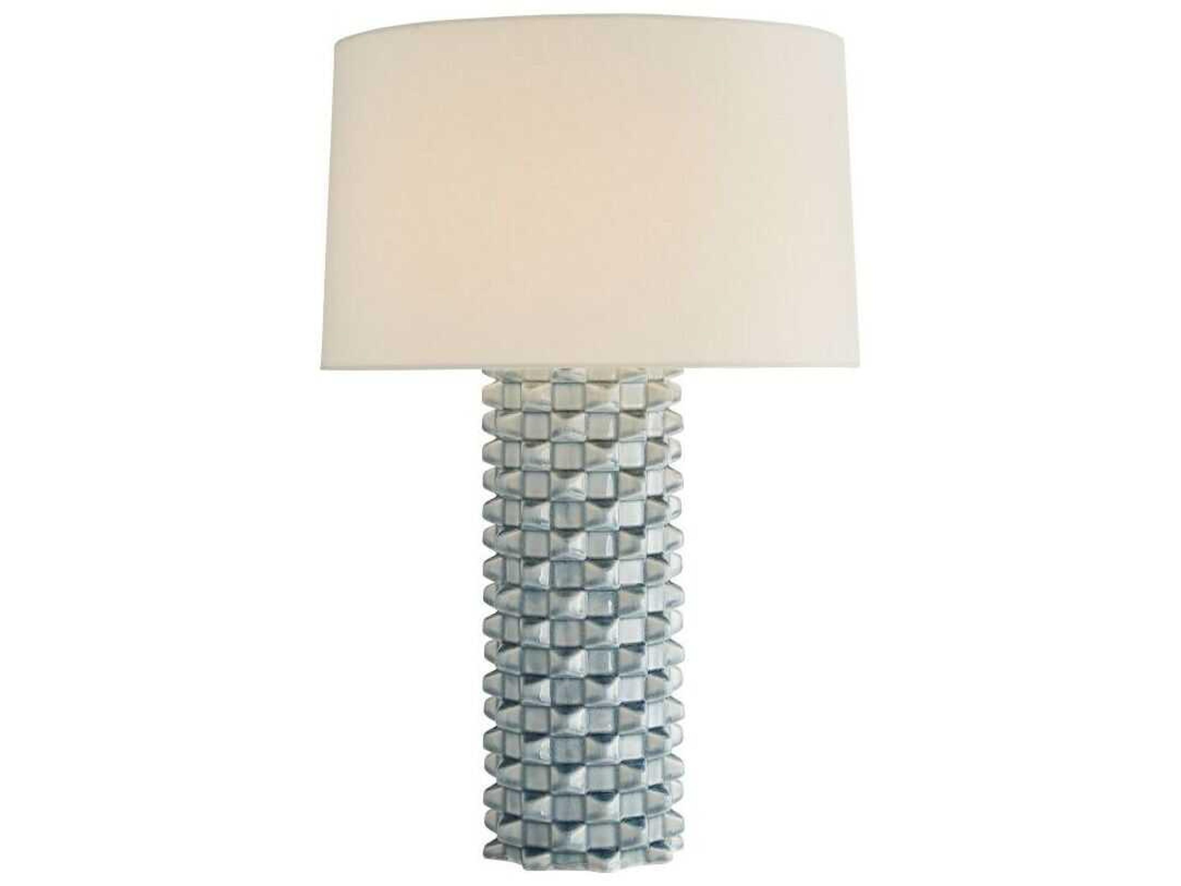Ari Table Lamp Celadon Crackle Porcelain