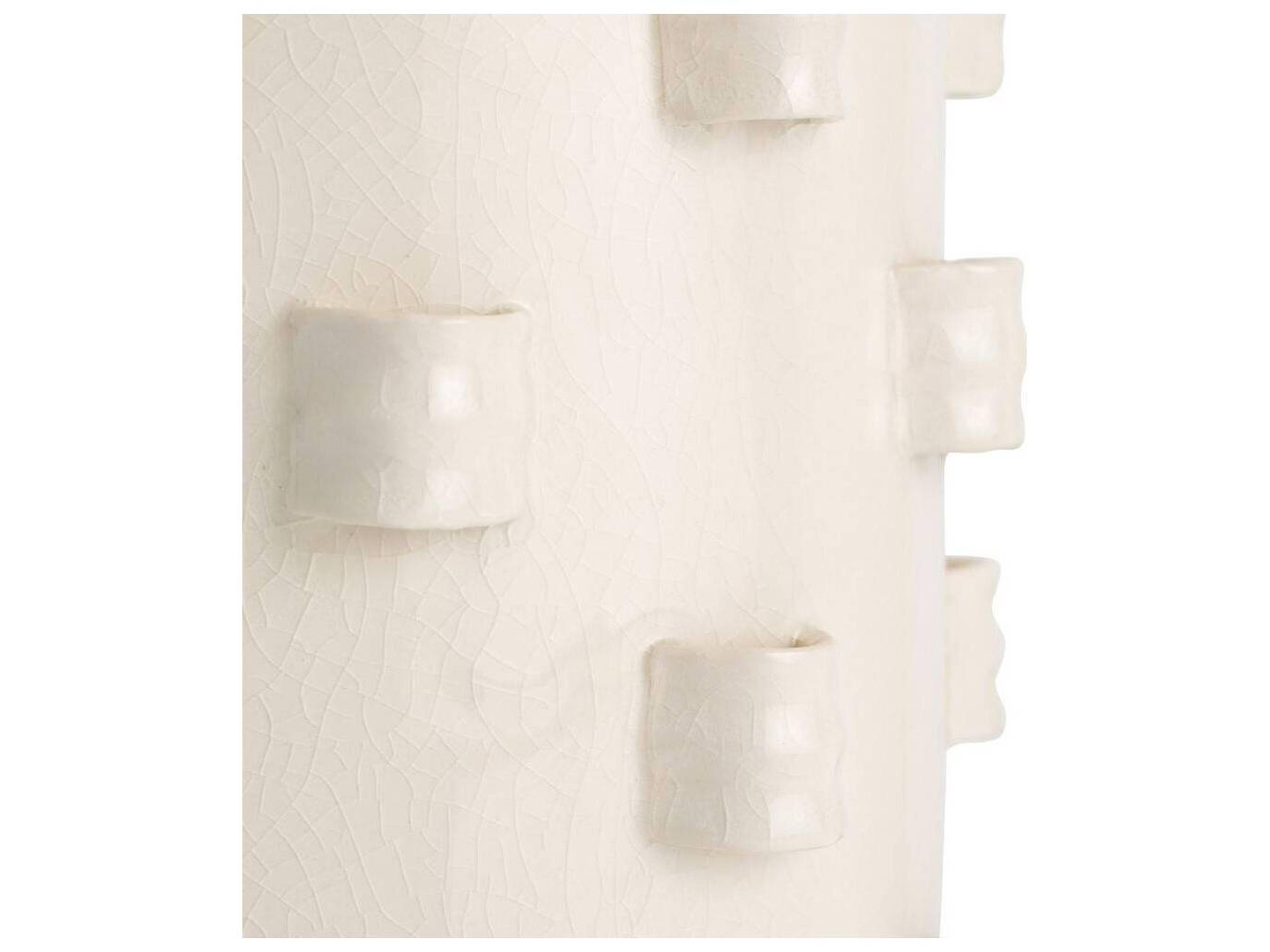 Arteriors Home Robertson Ivory Crackle Off White Buffet Lamp