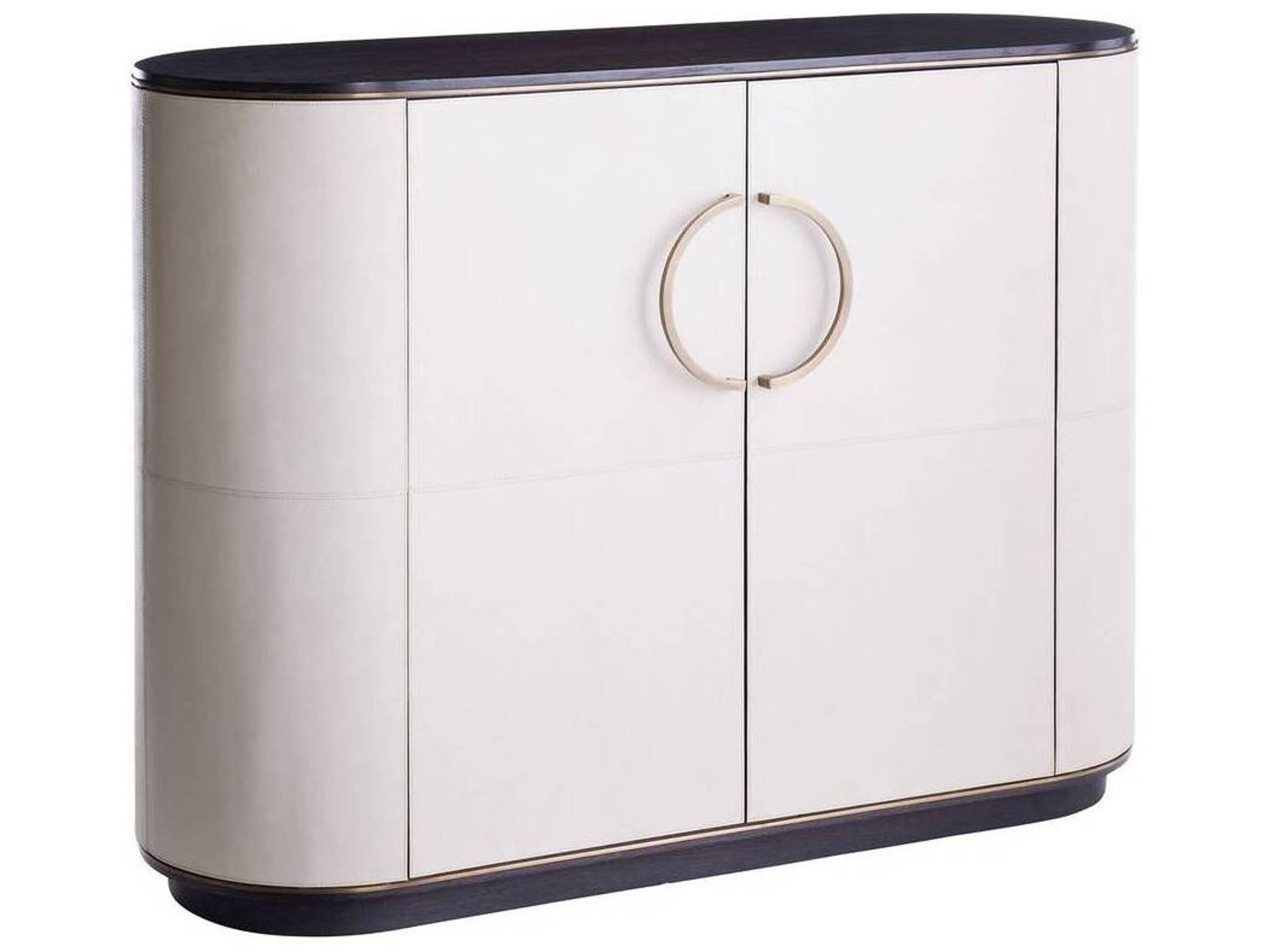 Arteriors Home Lanette Ebony Oak Wood Accent Chest