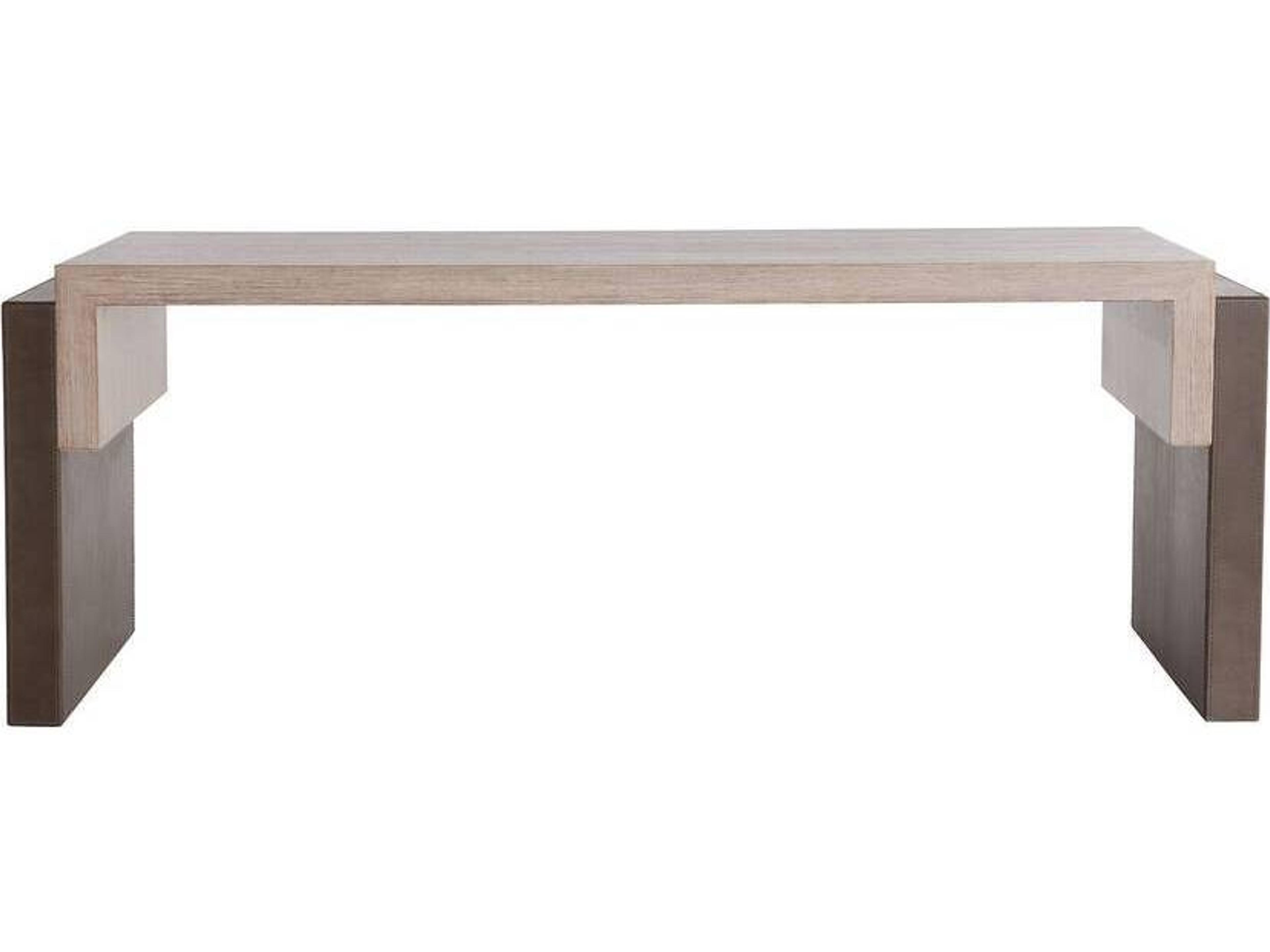 Arteriors Home Luke Rectangular Wood Charcoal Coffee Table