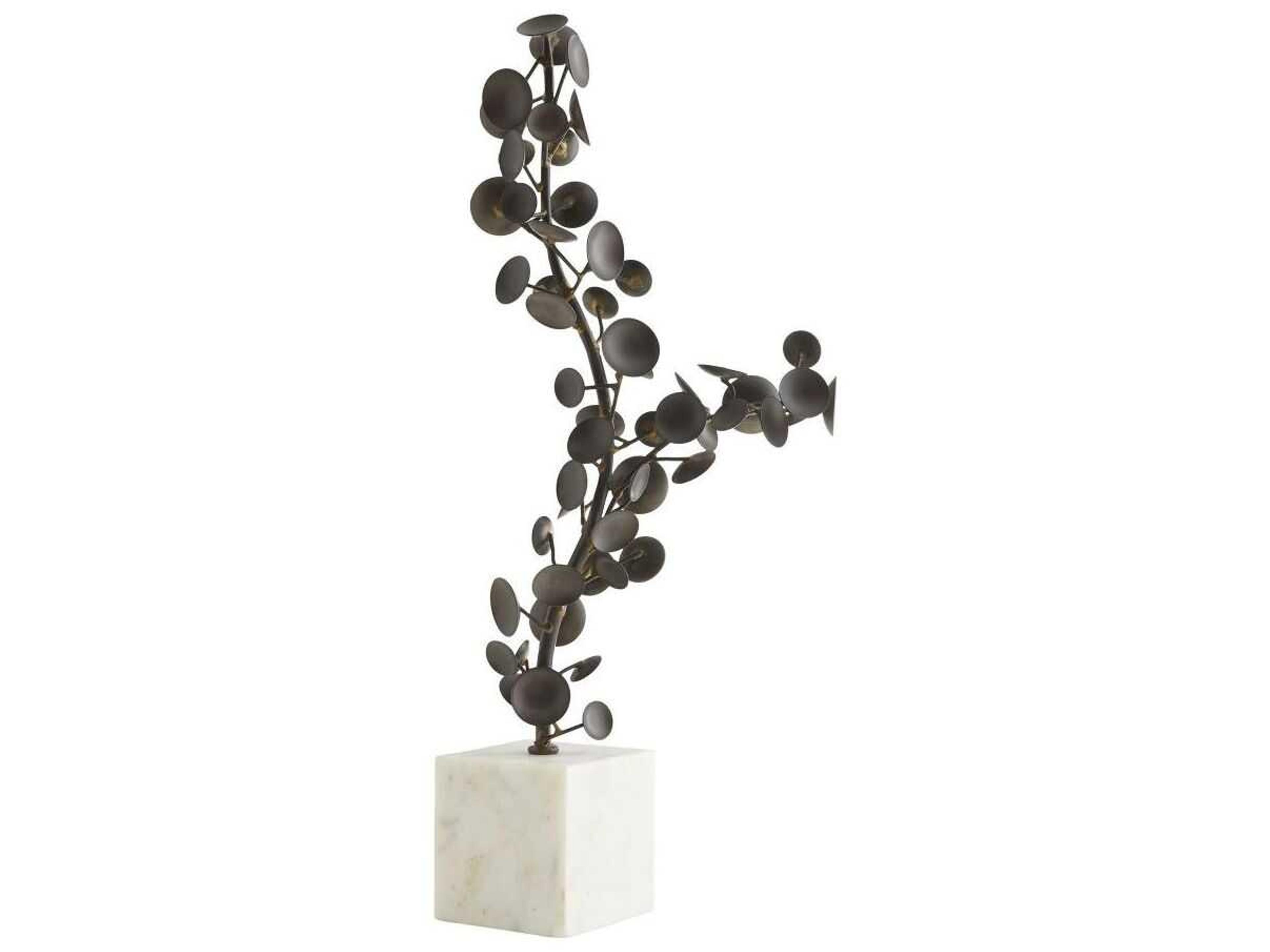 Arteriors Home Labrynth Bronze Sculpture Set of 2